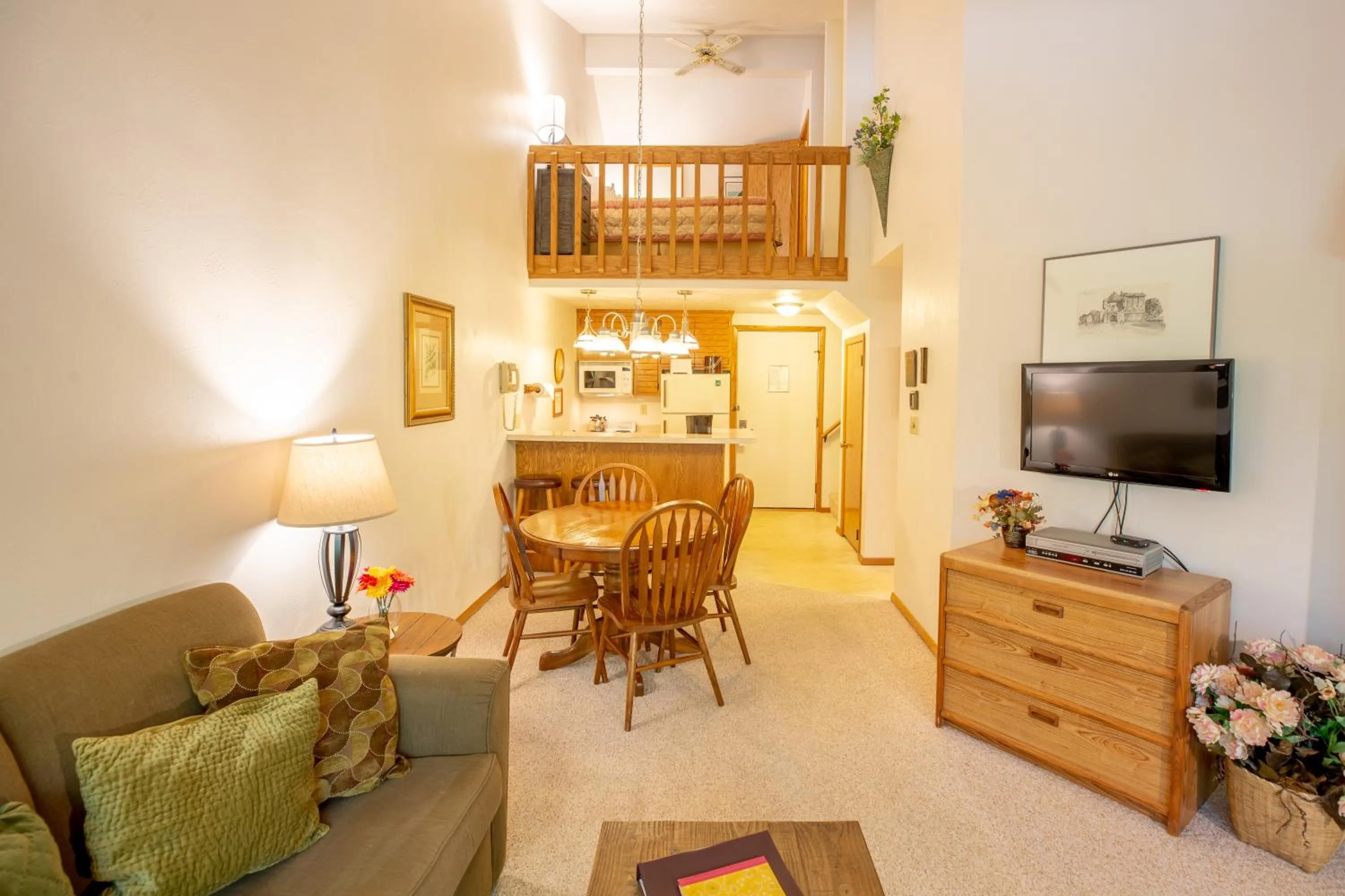 Living room in The Inn at Little Sister Hill
