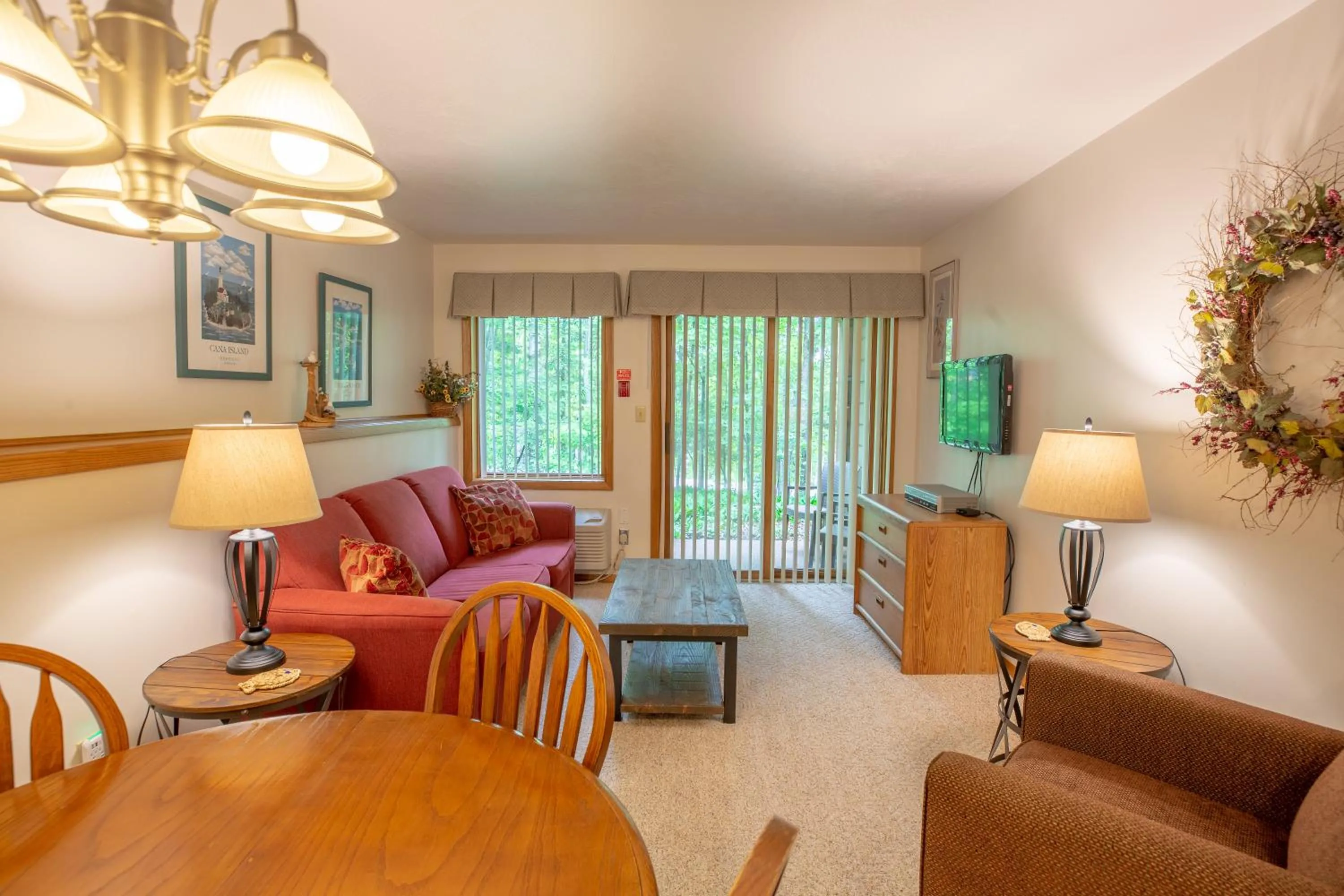 Living room in The Inn at Little Sister Hill