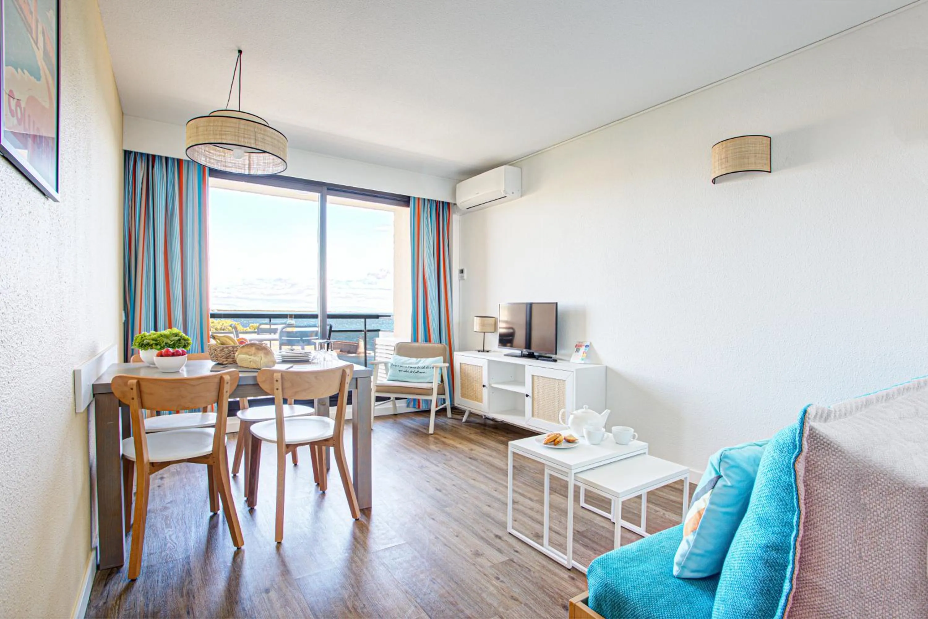 TV and multimedia in Residence Pierre & Vacances Les Balcons de Collioure