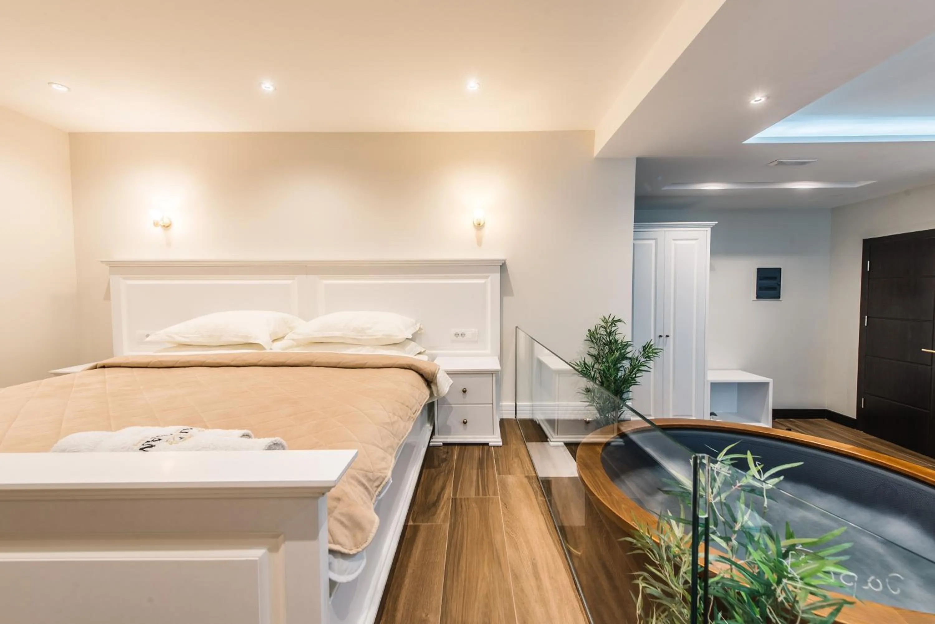 Bed in Padam Hotel & SPA