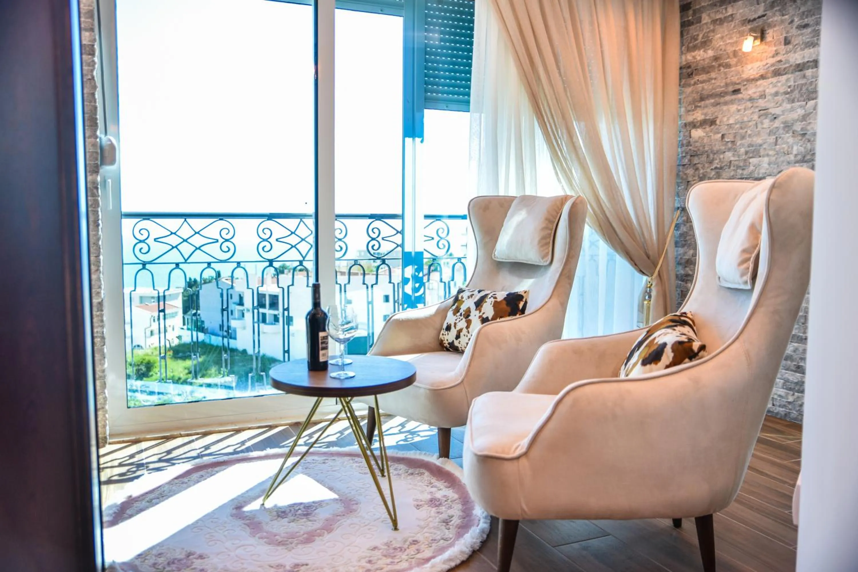 Seating area in Padam Hotel & SPA