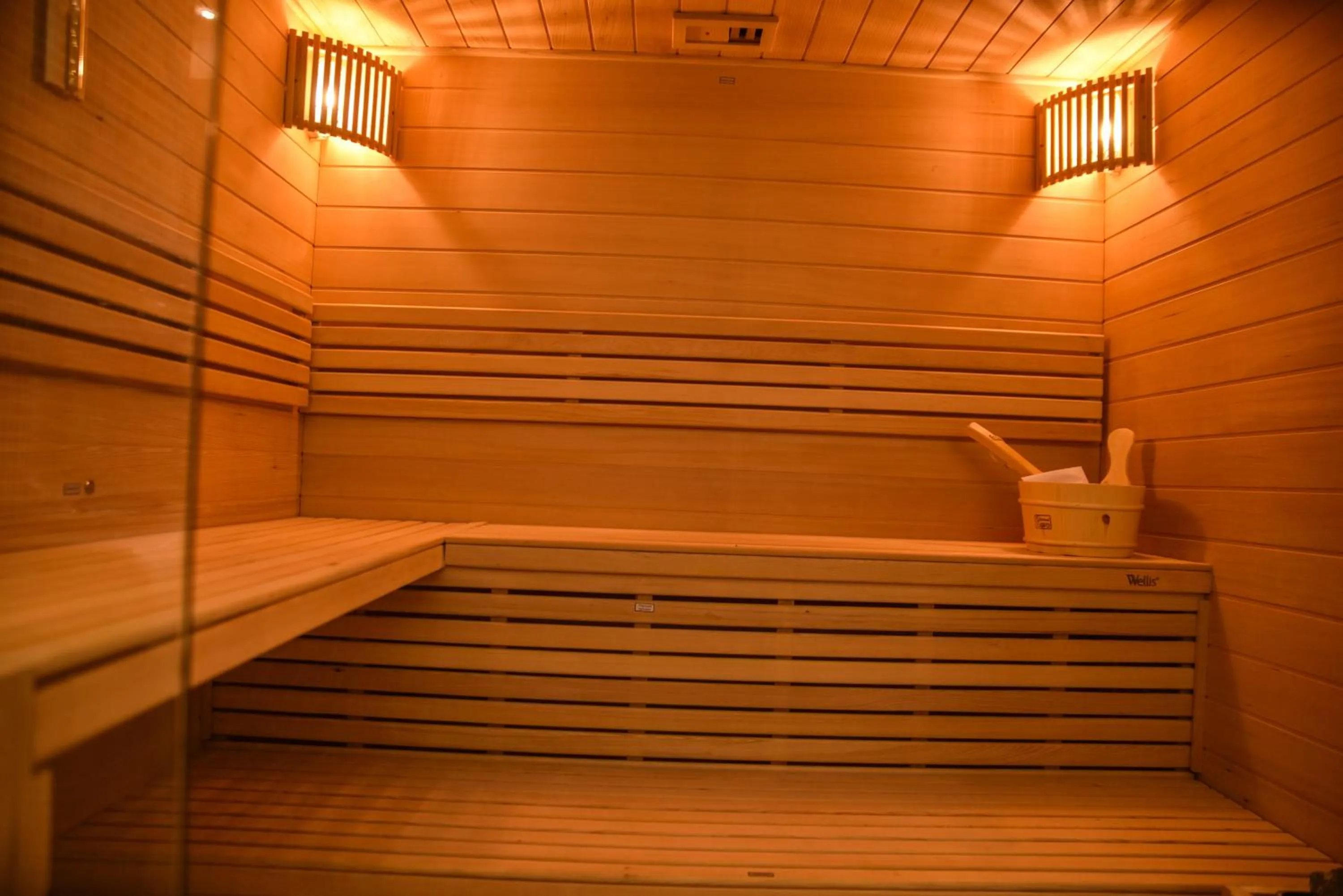 Sauna in Padam Hotel & SPA