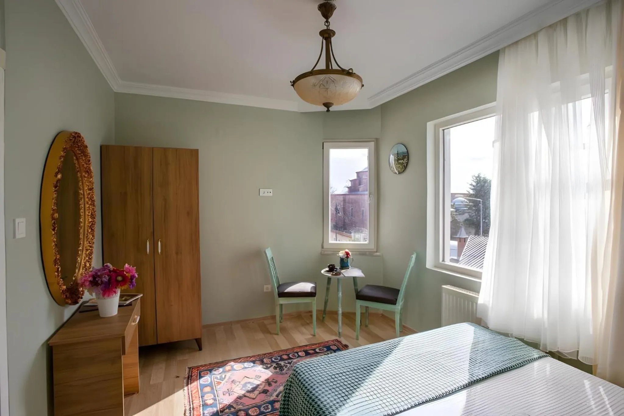 Bed in Sofia Corner Hotel