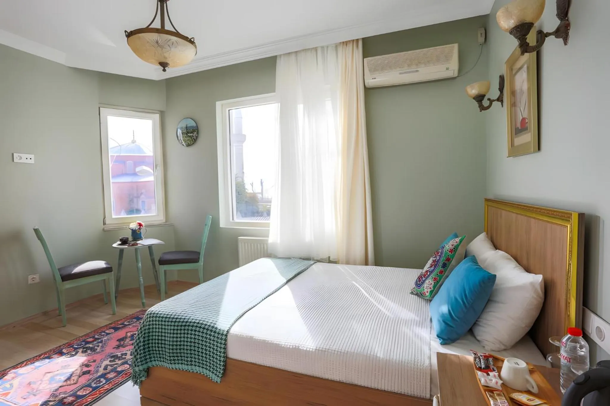 Bed in Sofia Corner Hotel