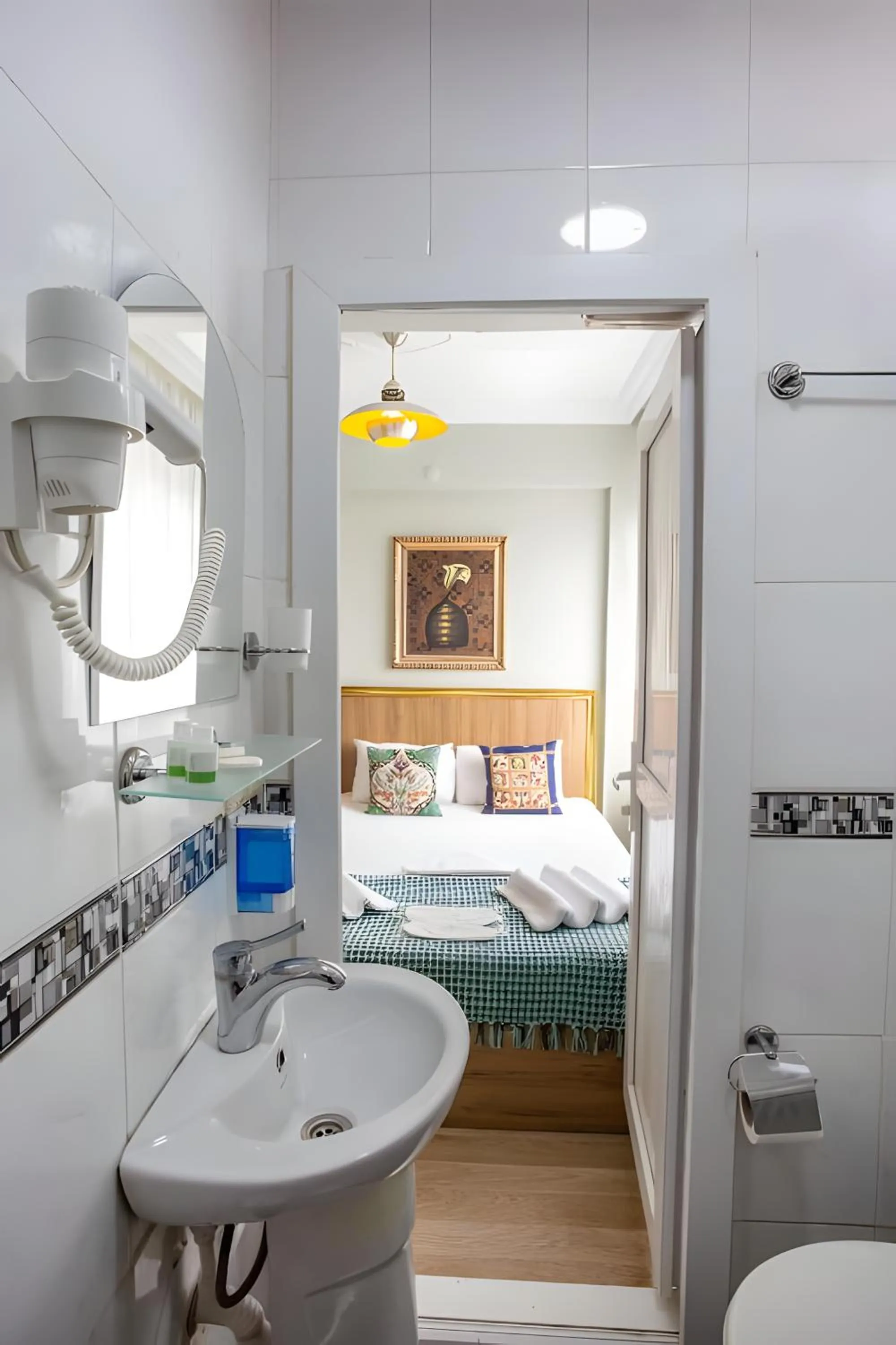 Shower, Bed in Sofia Corner Hotel