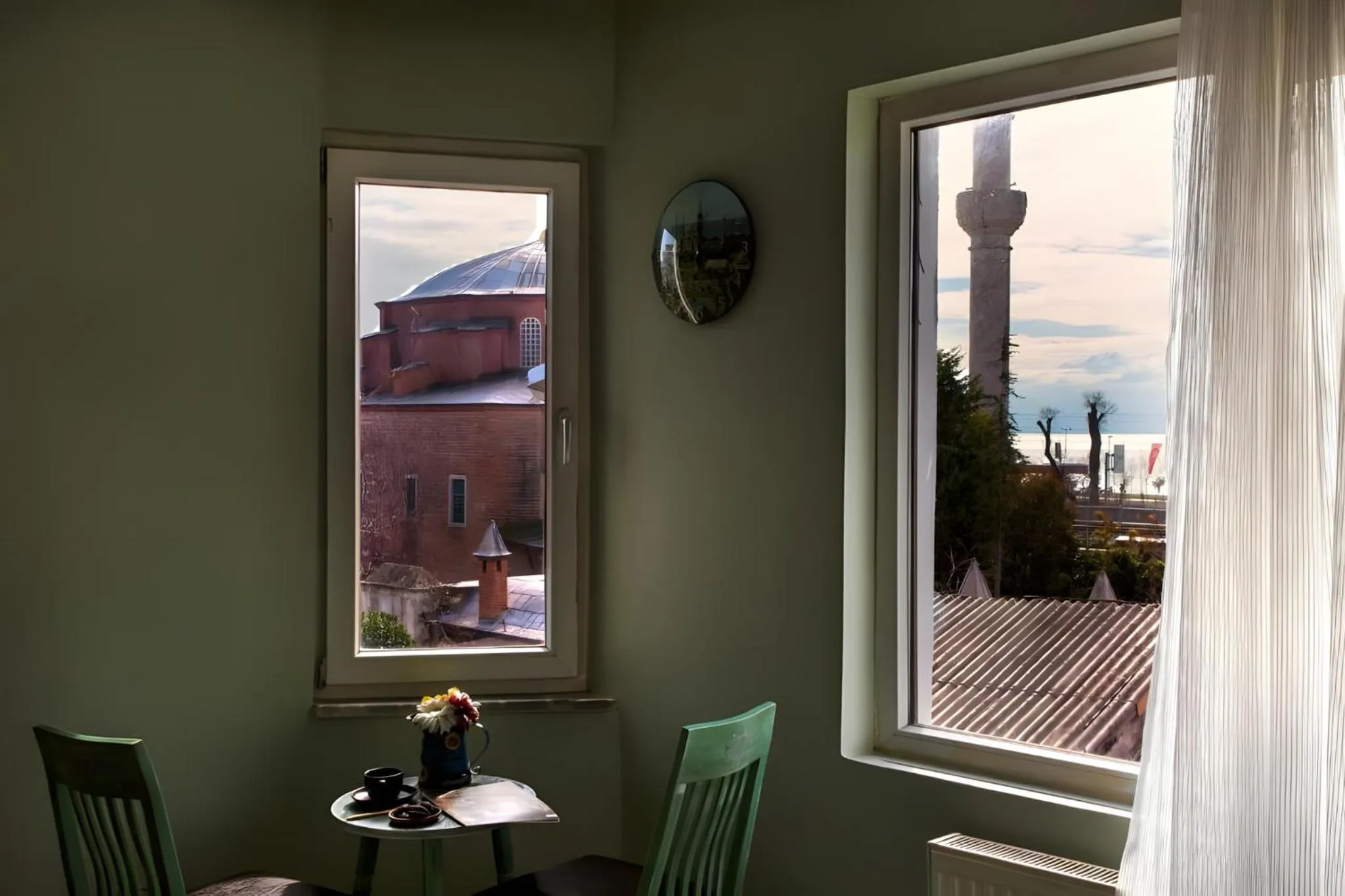 Patio in Sofia Corner Hotel