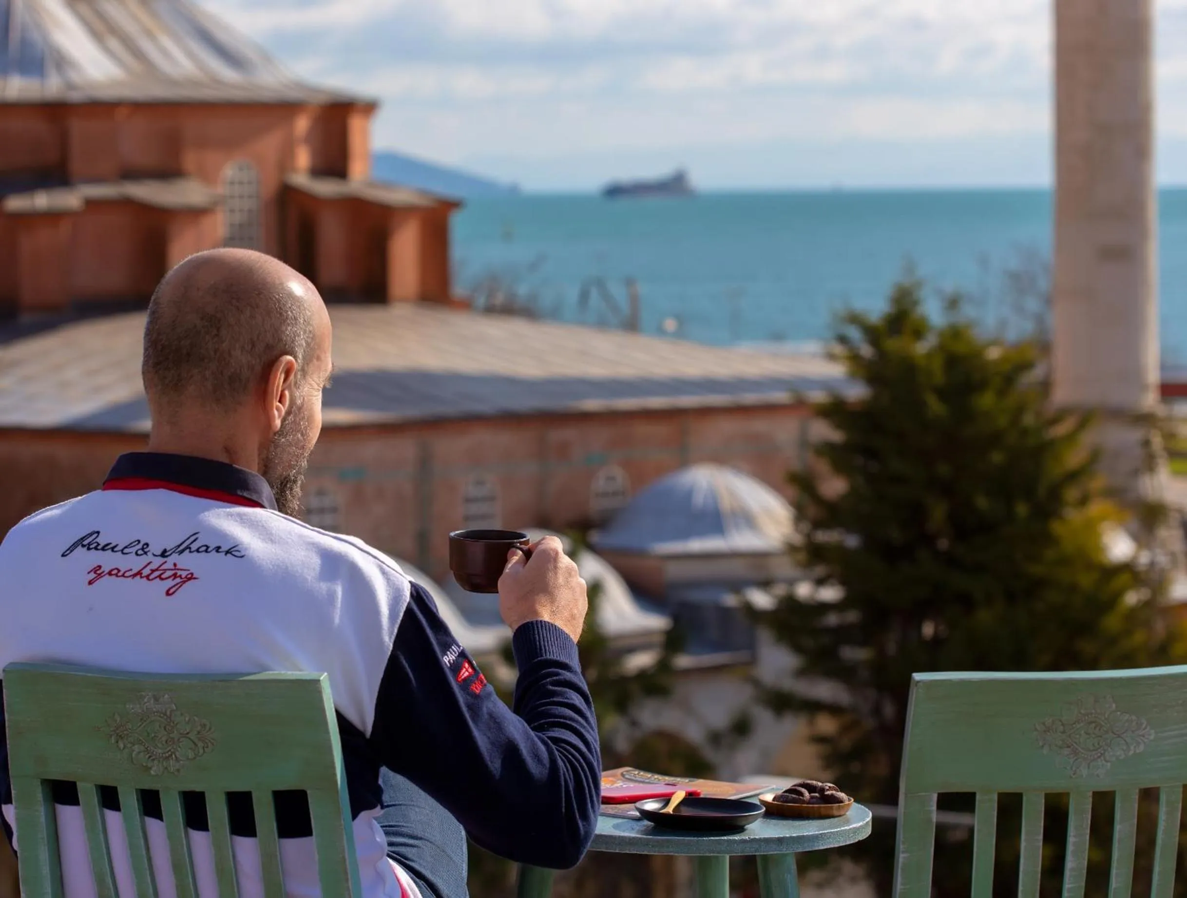People in Sofia Corner Hotel