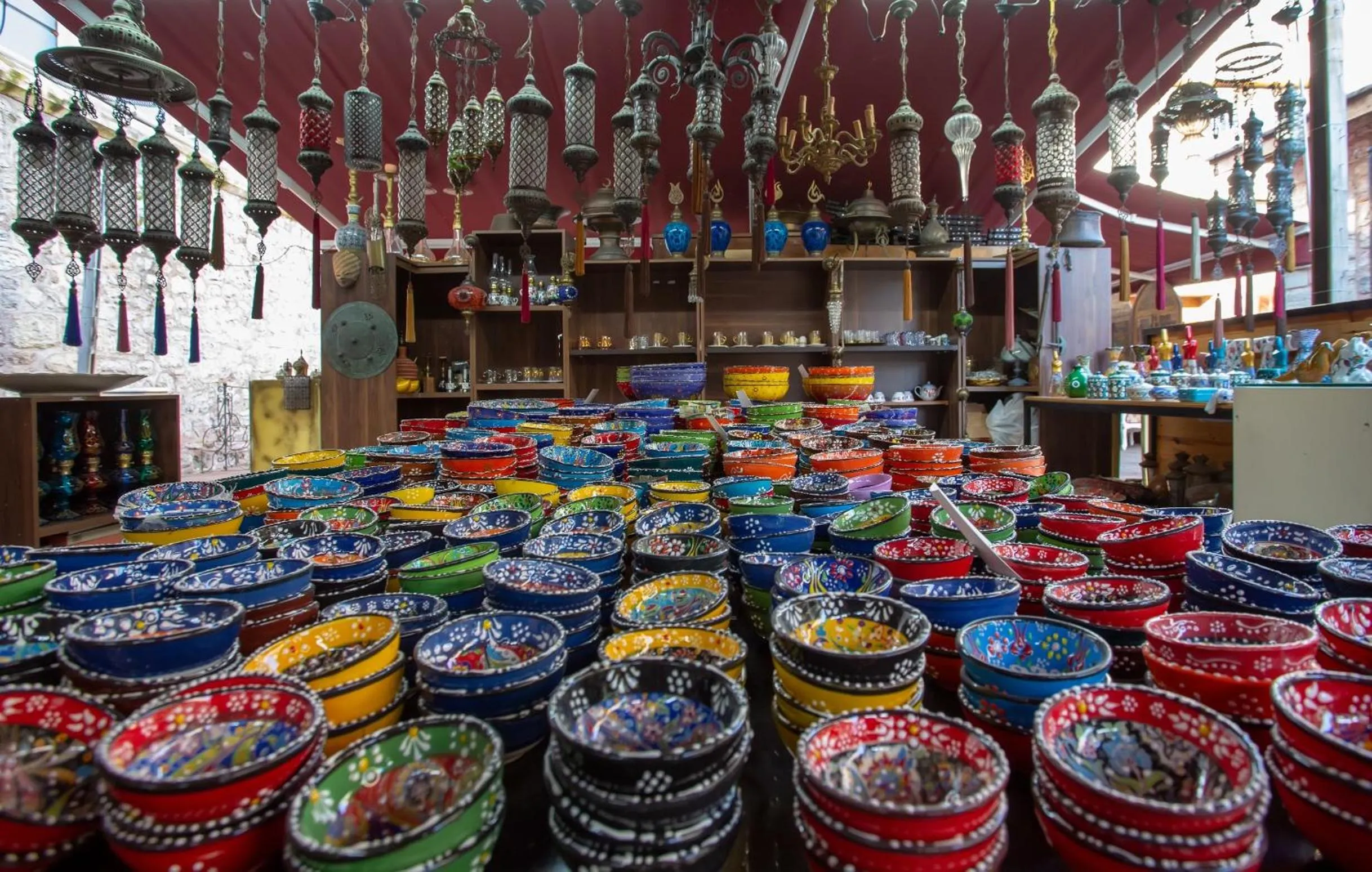 Shopping Area in Sofia Corner Hotel