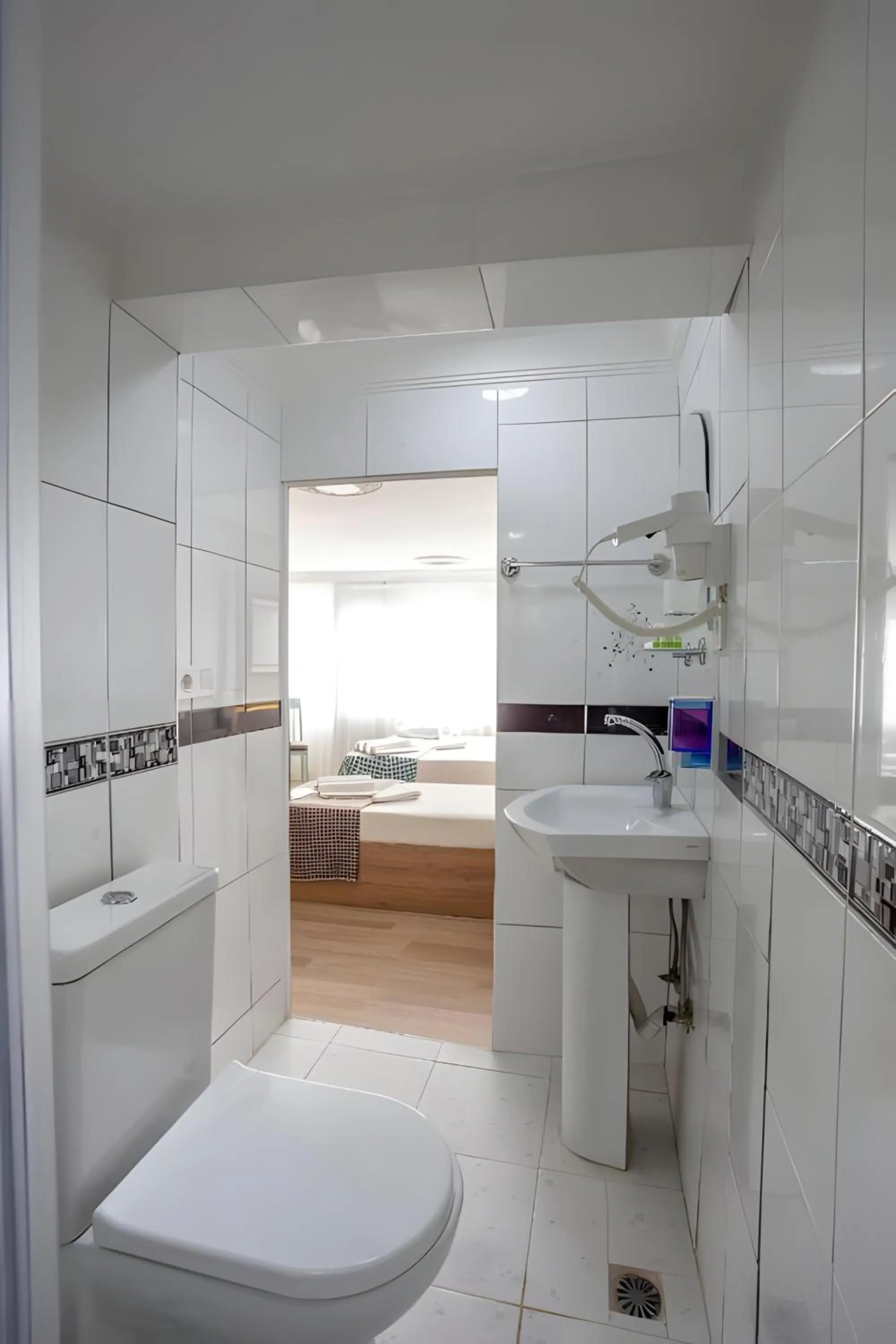 Shower in Sofia Corner Hotel