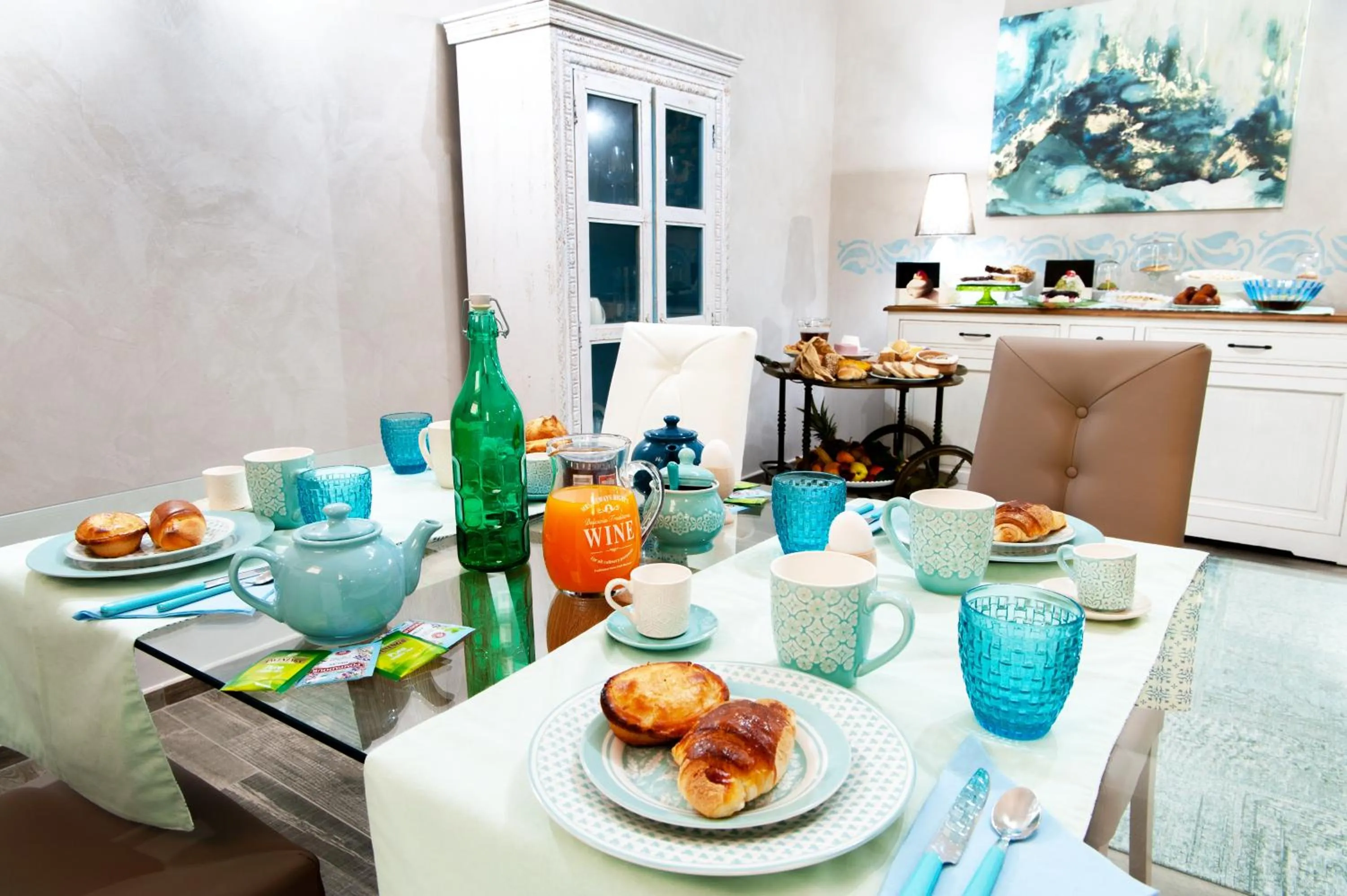 Food and drinks in La Corte di Edoardo