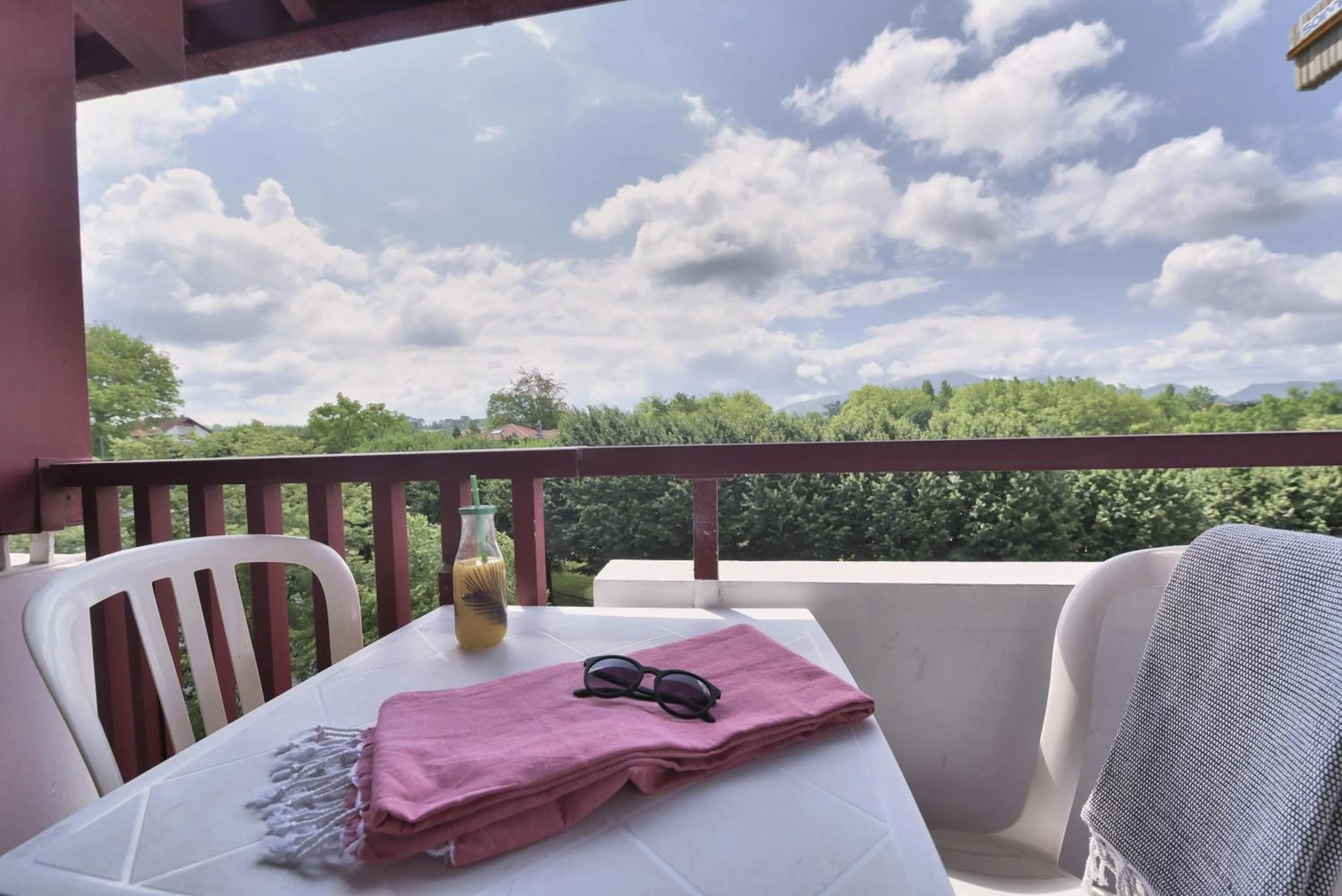 Patio in Résidence Pierre & Vacances Eguzki