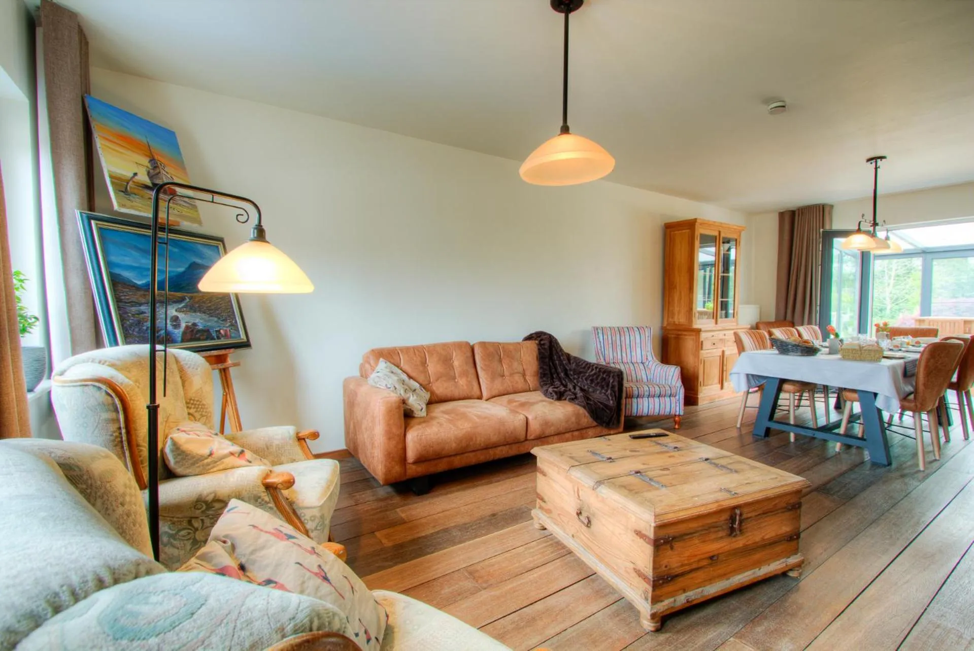 Living room in Bed & Breakfast 't Vèèrke