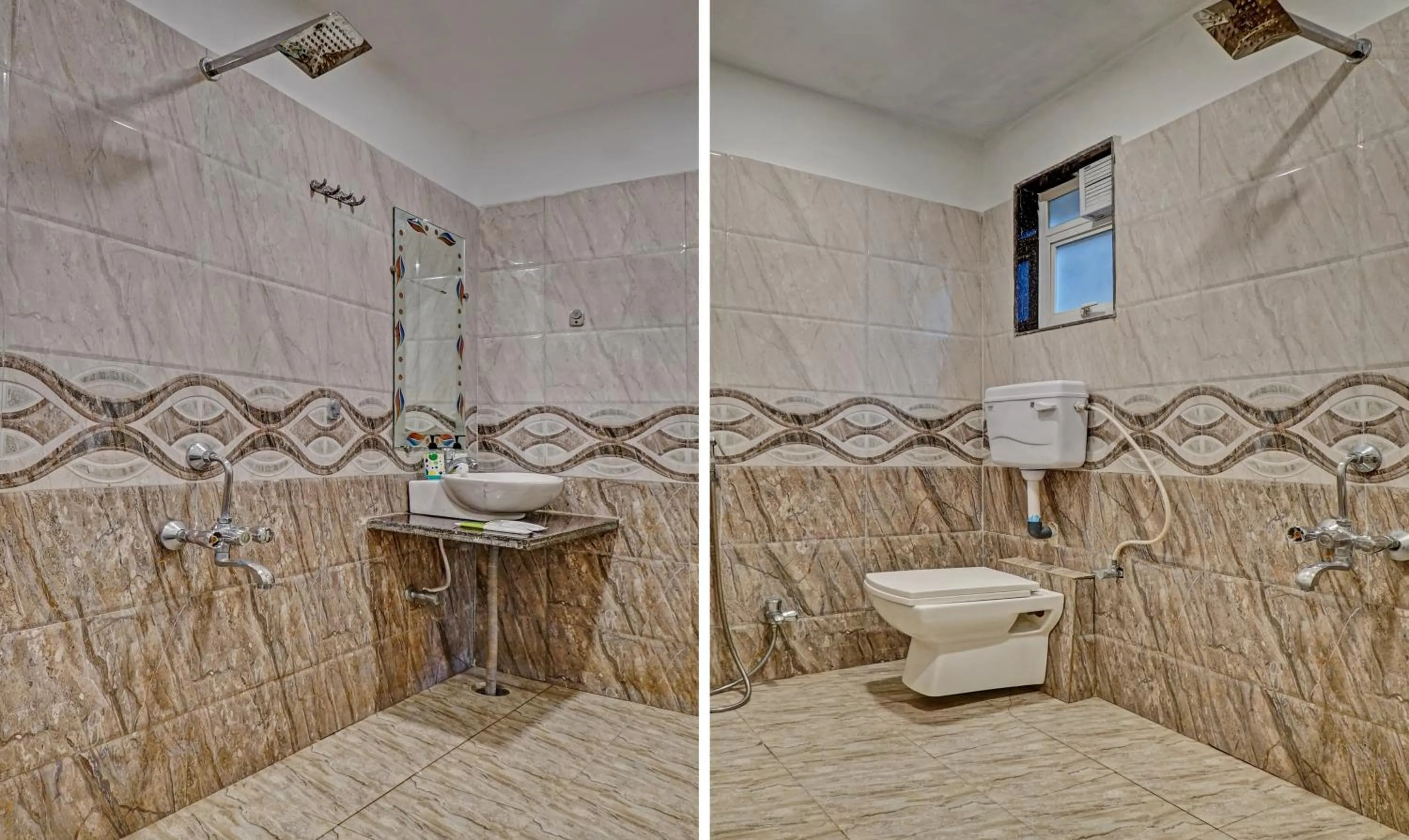 Bathroom in Hotel Lake Paradise Mahabaleshwar