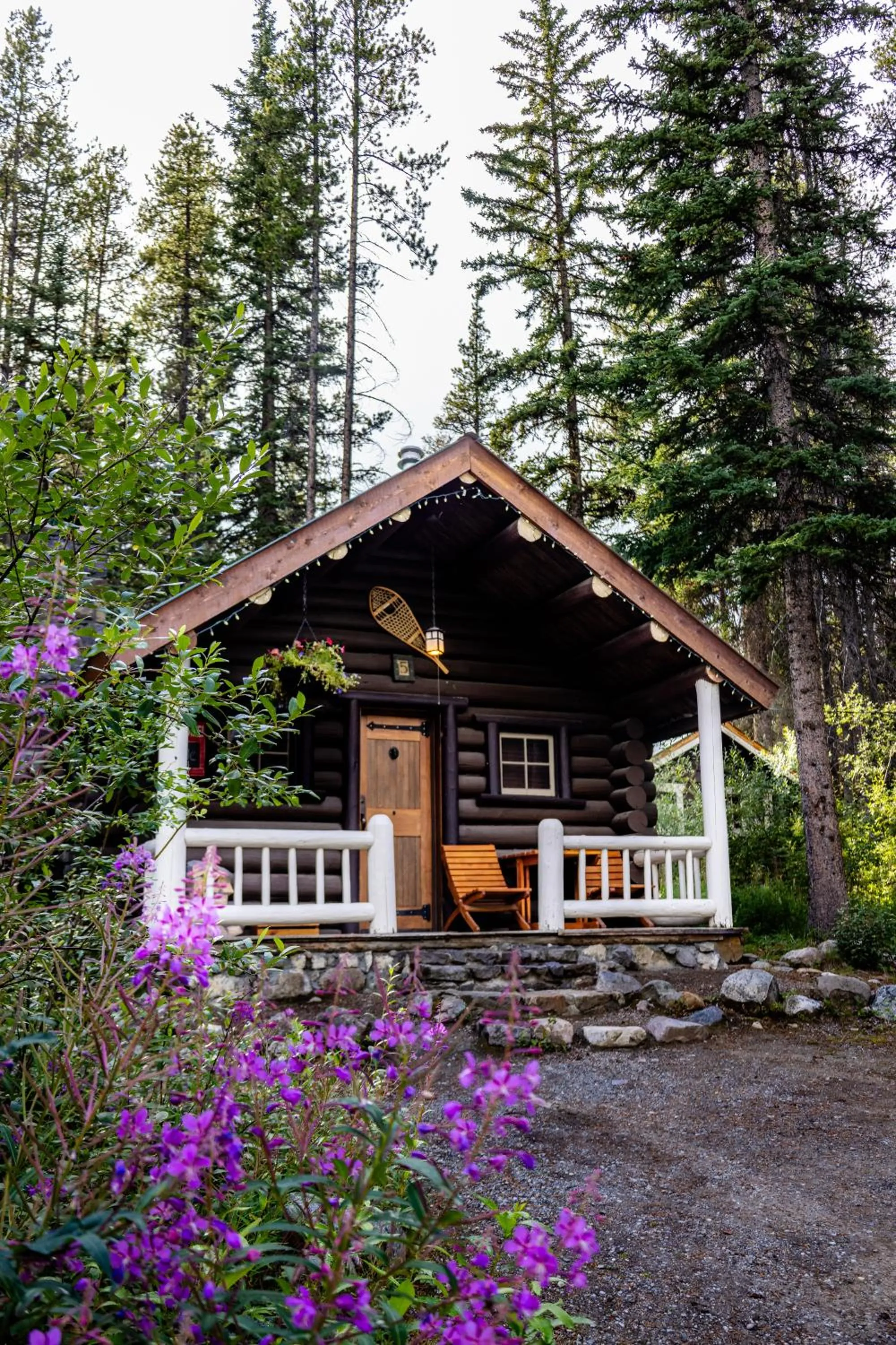 Patio in Storm Mountain Lodge & Cabins