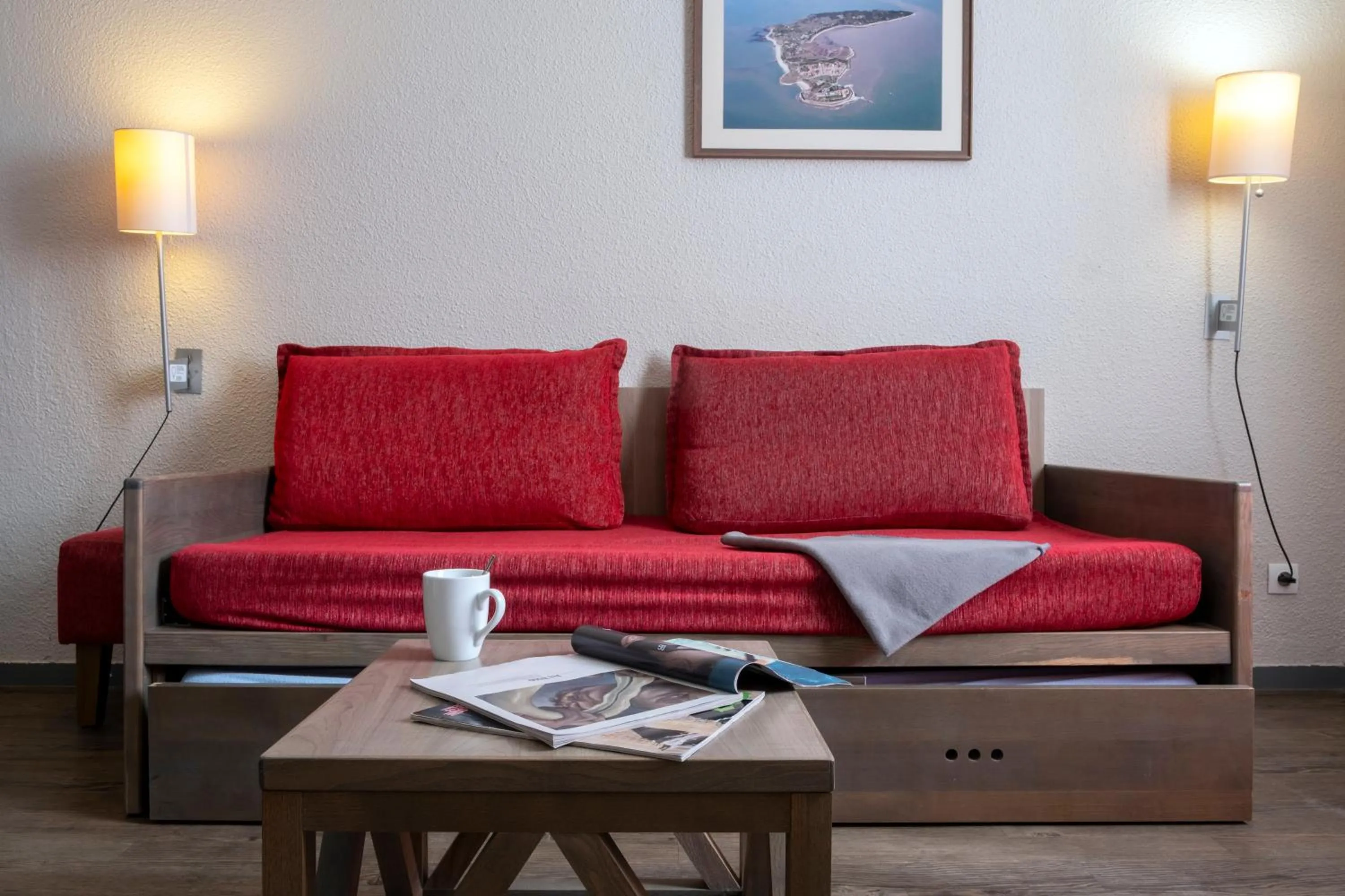 Bed in Résidence Pierre & Vacances Le Fort de la Rade