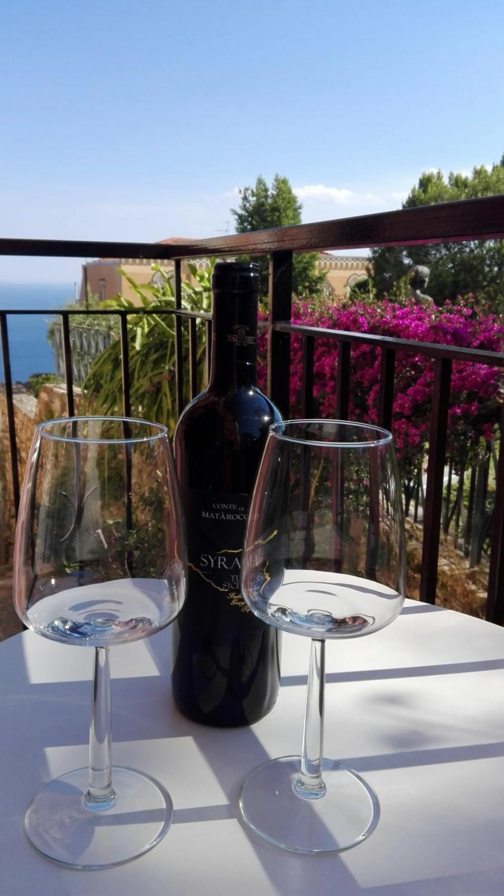 Balcony/Terrace in B&B AKROPOLIS