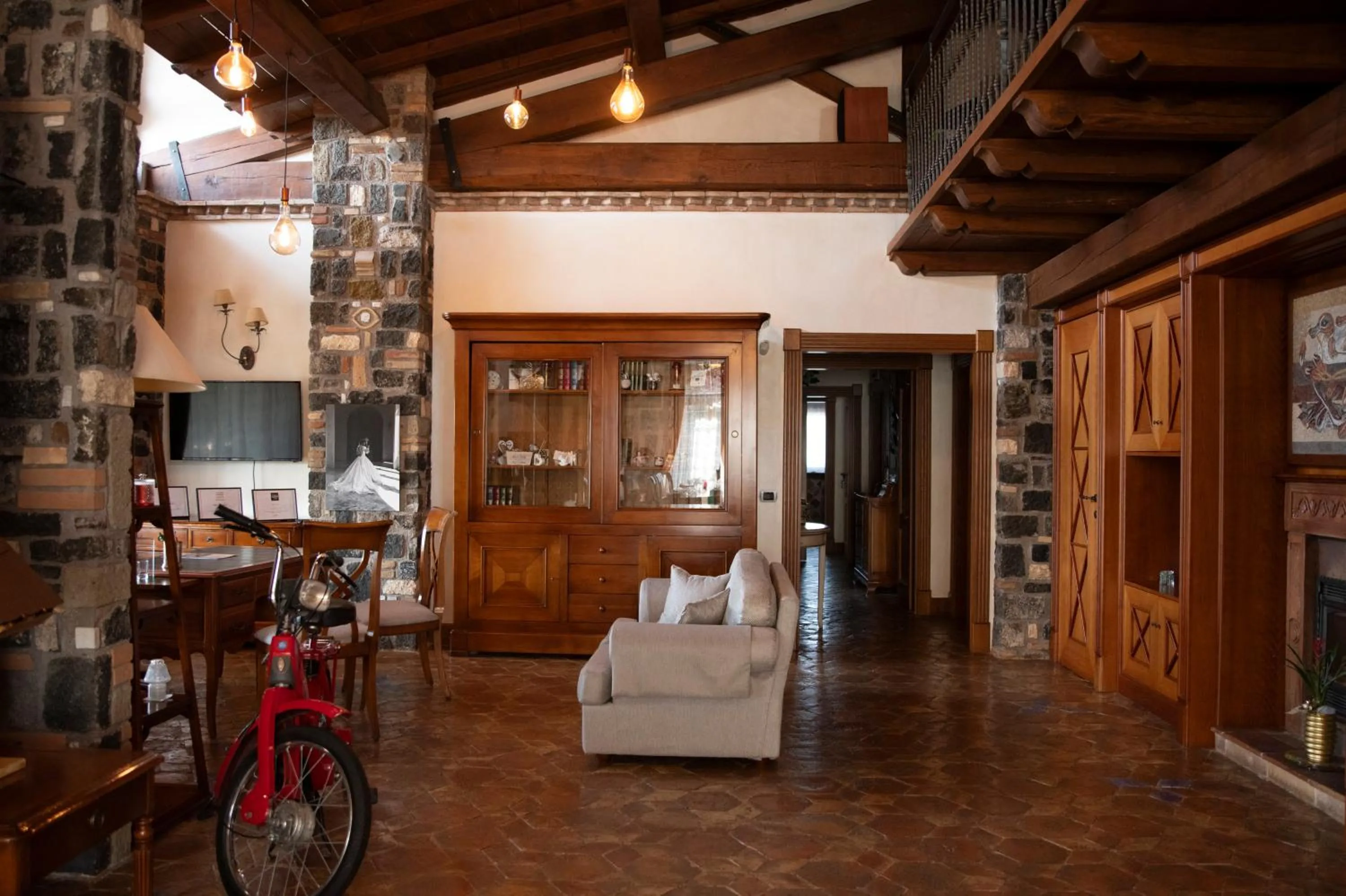 Lobby or reception in Villa Domus Petra