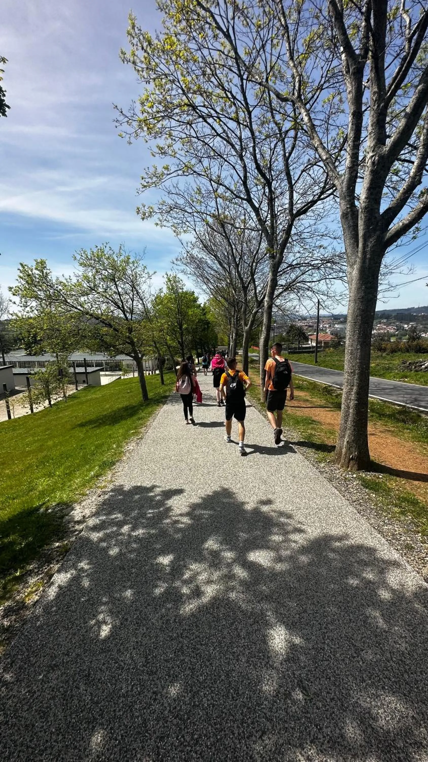 Natural landscape in Albergue Monte Do Gozo
