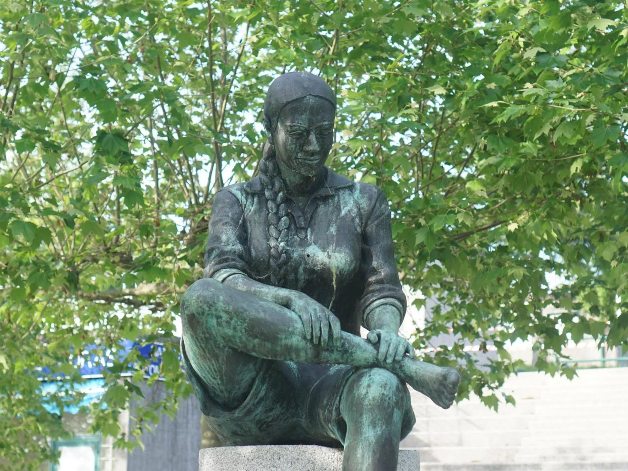 Off site in Albergue Monte Do Gozo