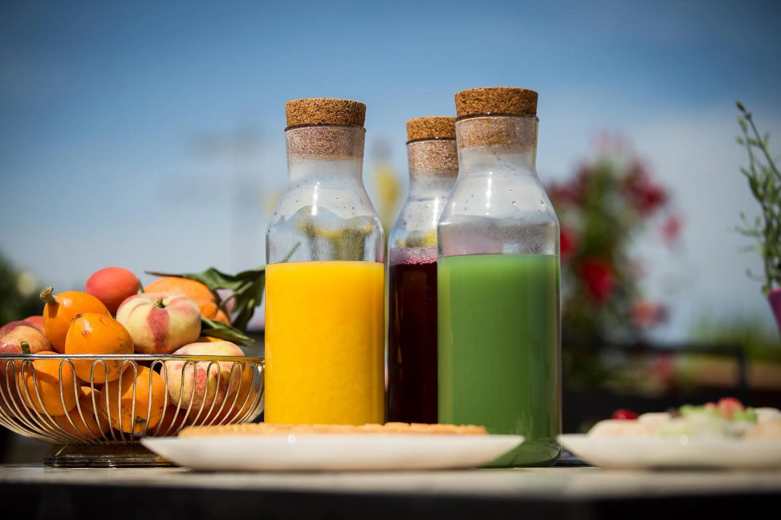 Food and drinks in Bella Vista b&b