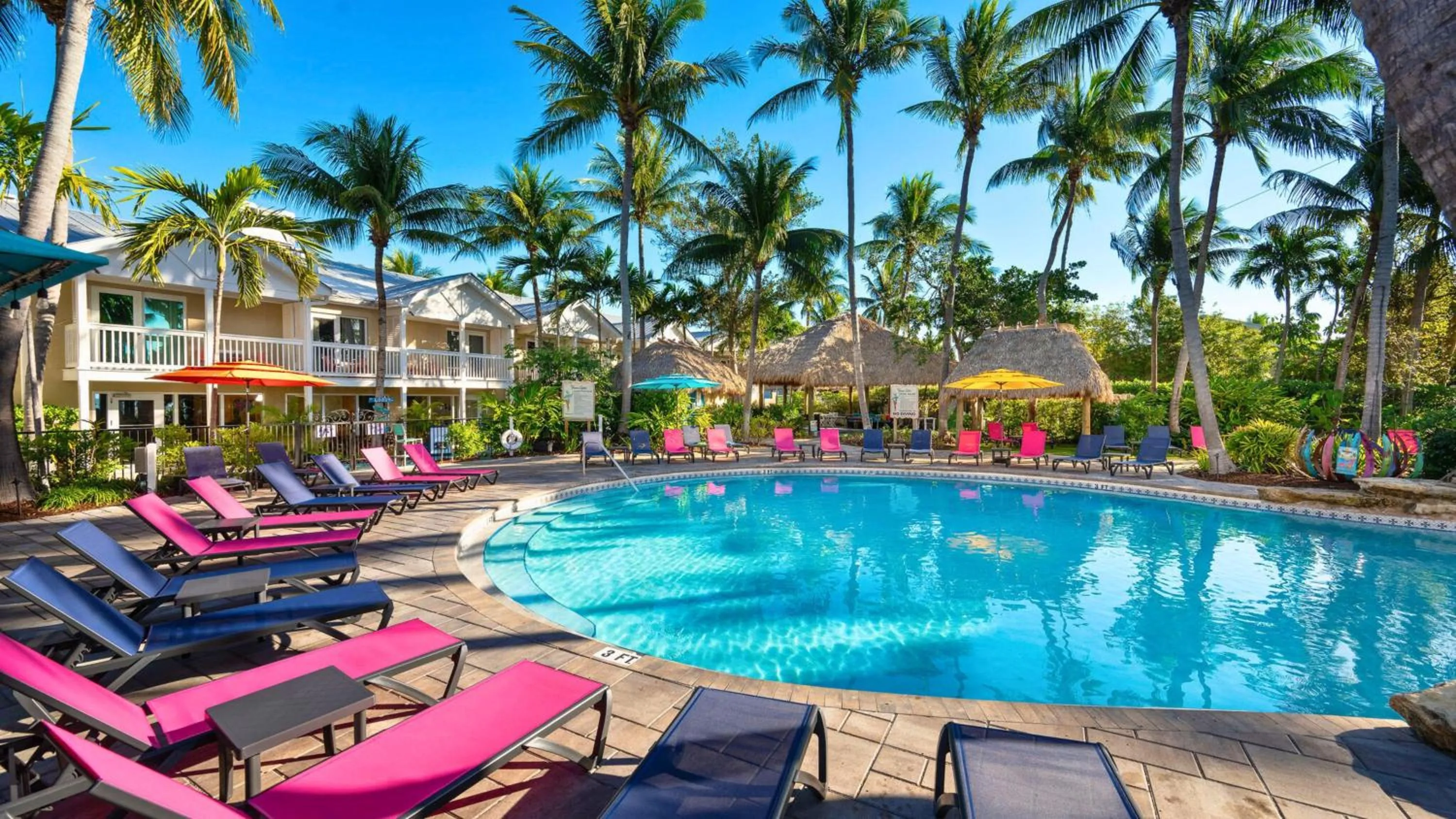 Swimming pool in Havana Cabana at Key West