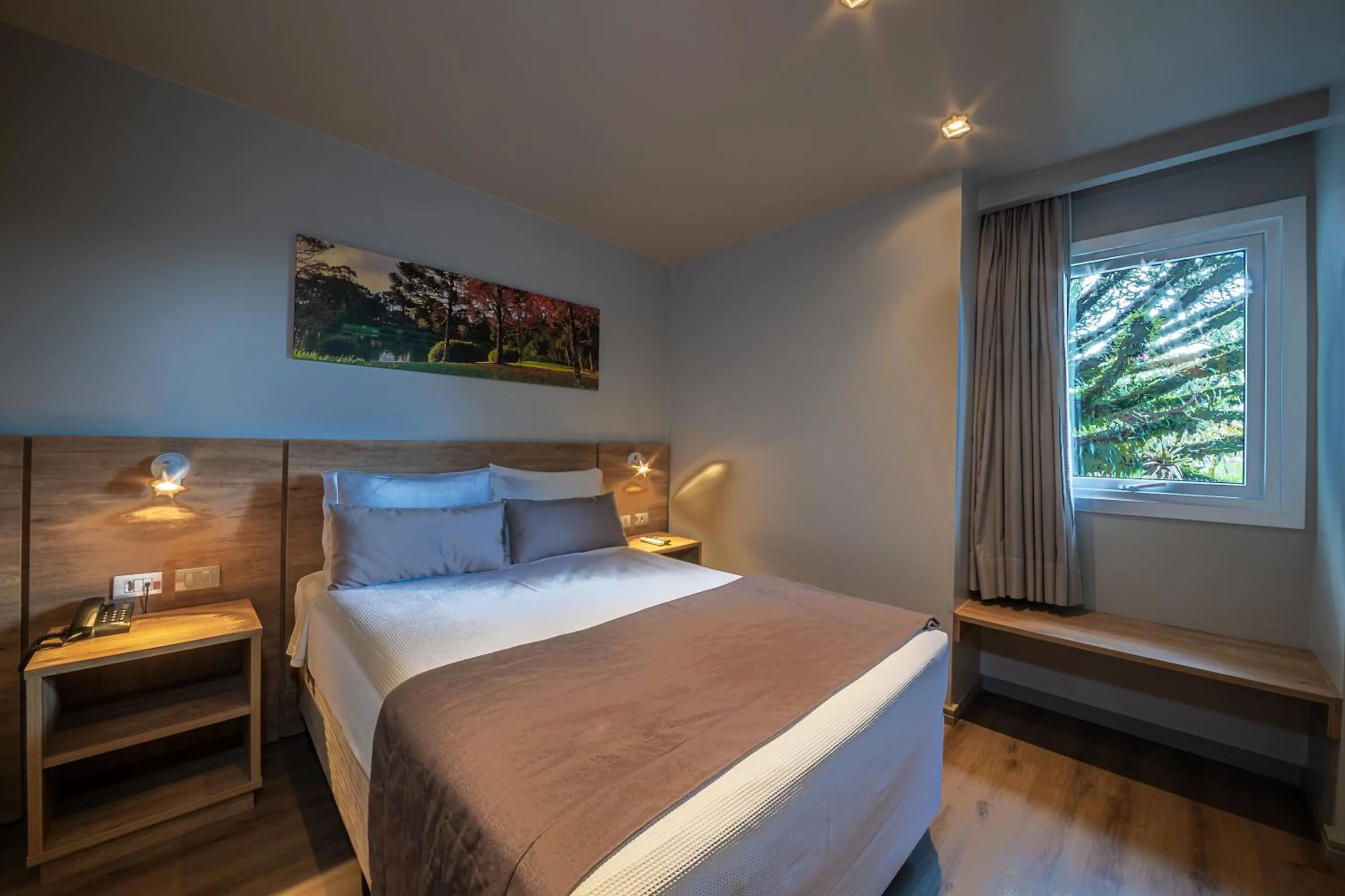 Bedroom, Bed in Hotel Laghetto Fratello