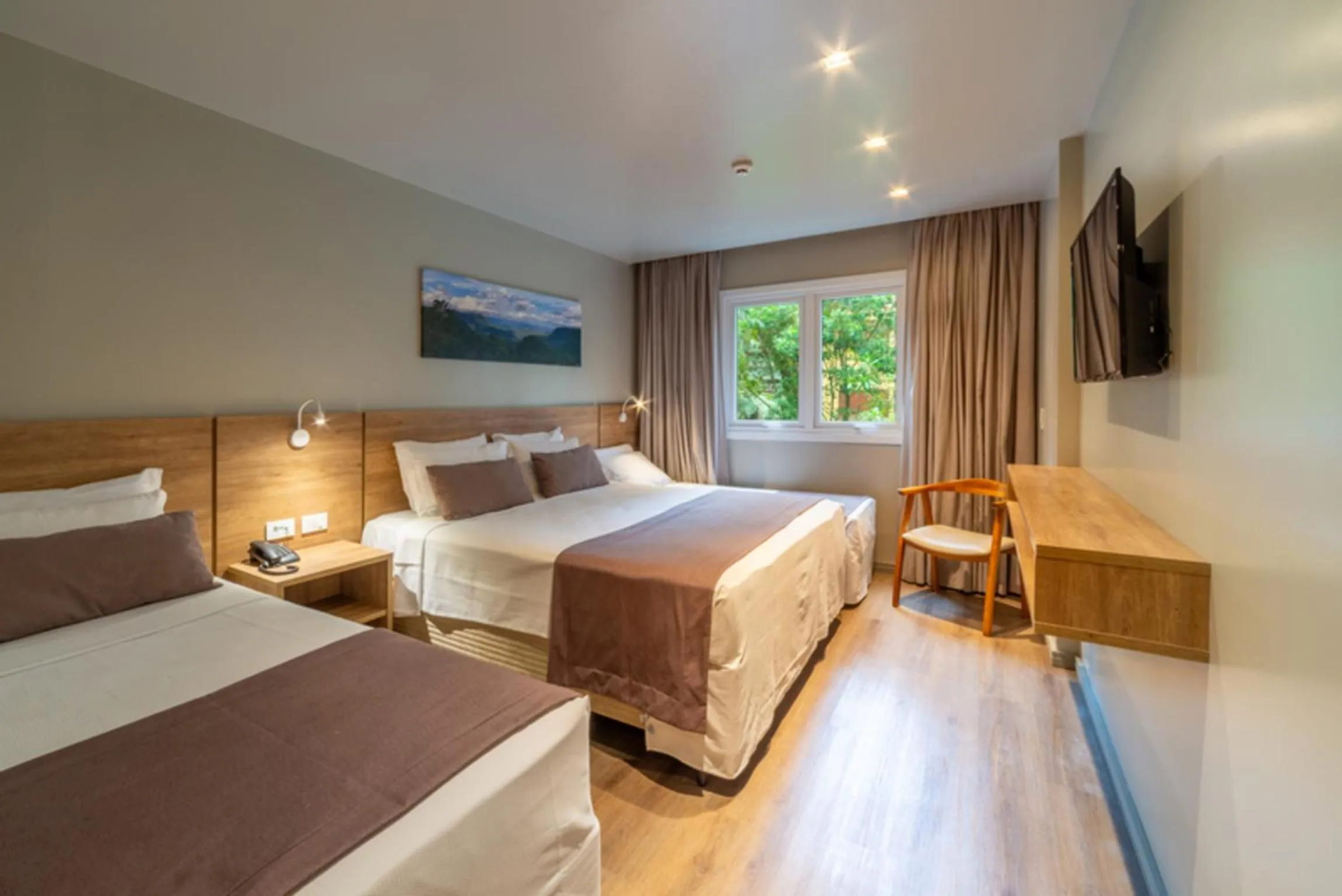 Bedroom, Bed in Hotel Laghetto Fratello