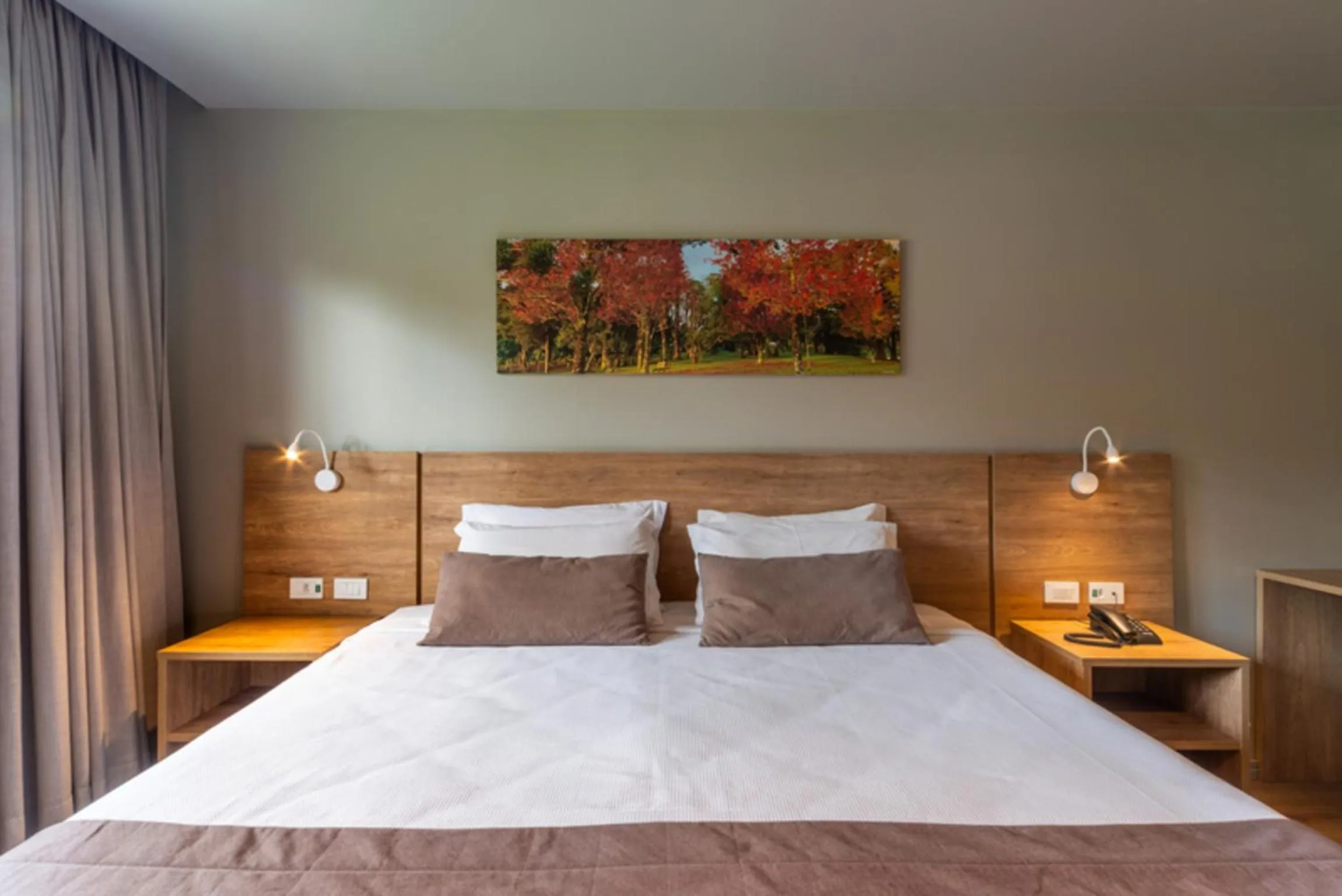 Bedroom, Bed in Hotel Laghetto Fratello