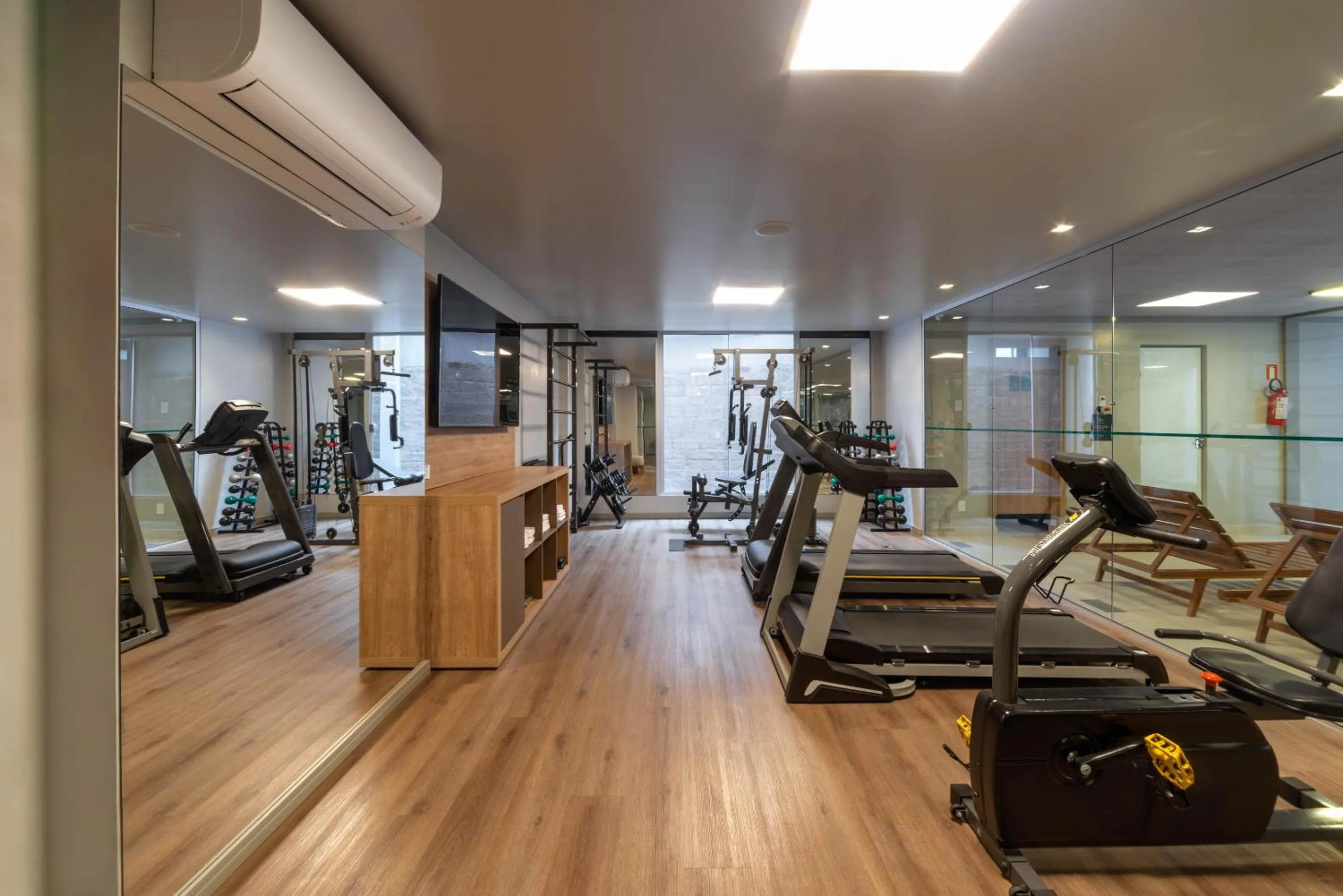 Fitness centre/facilities in Hotel Laghetto Fratello