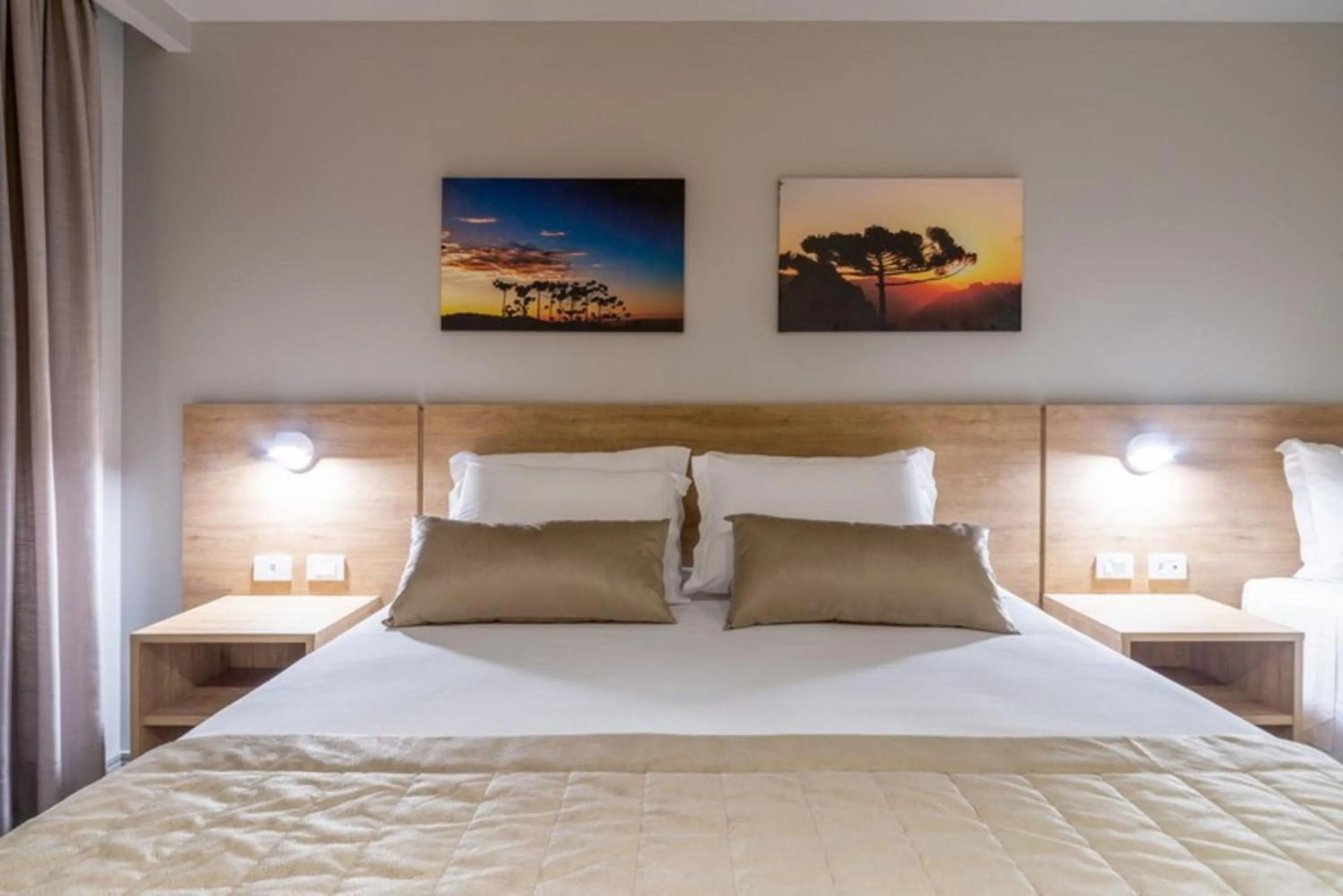 Bedroom, Bed in Hotel Laghetto Fratello