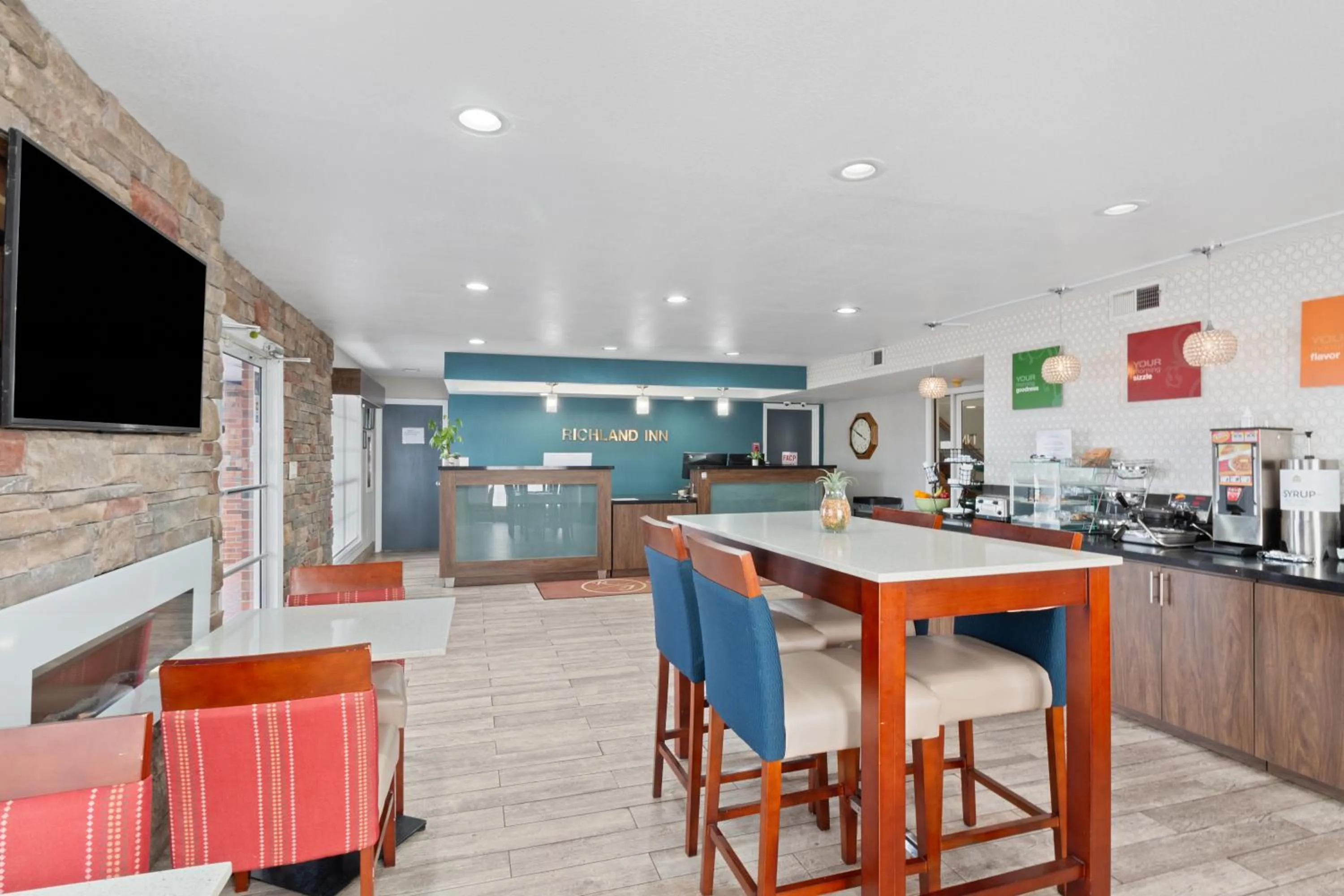 Lobby or reception in Richland Inn of Columbia