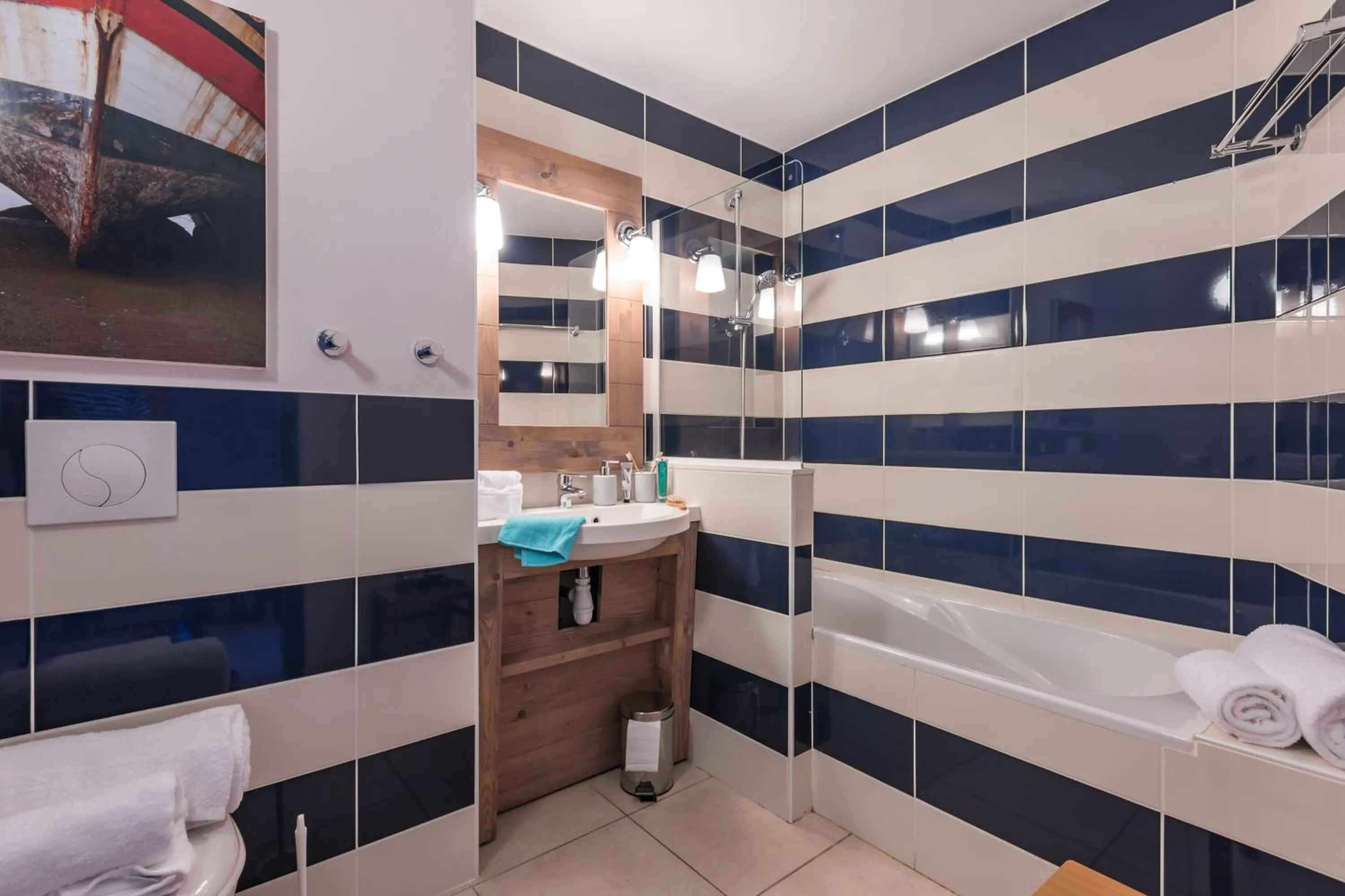 Toilet in Résidence Pierre & Vacances Premium Le Coteau et la Mer