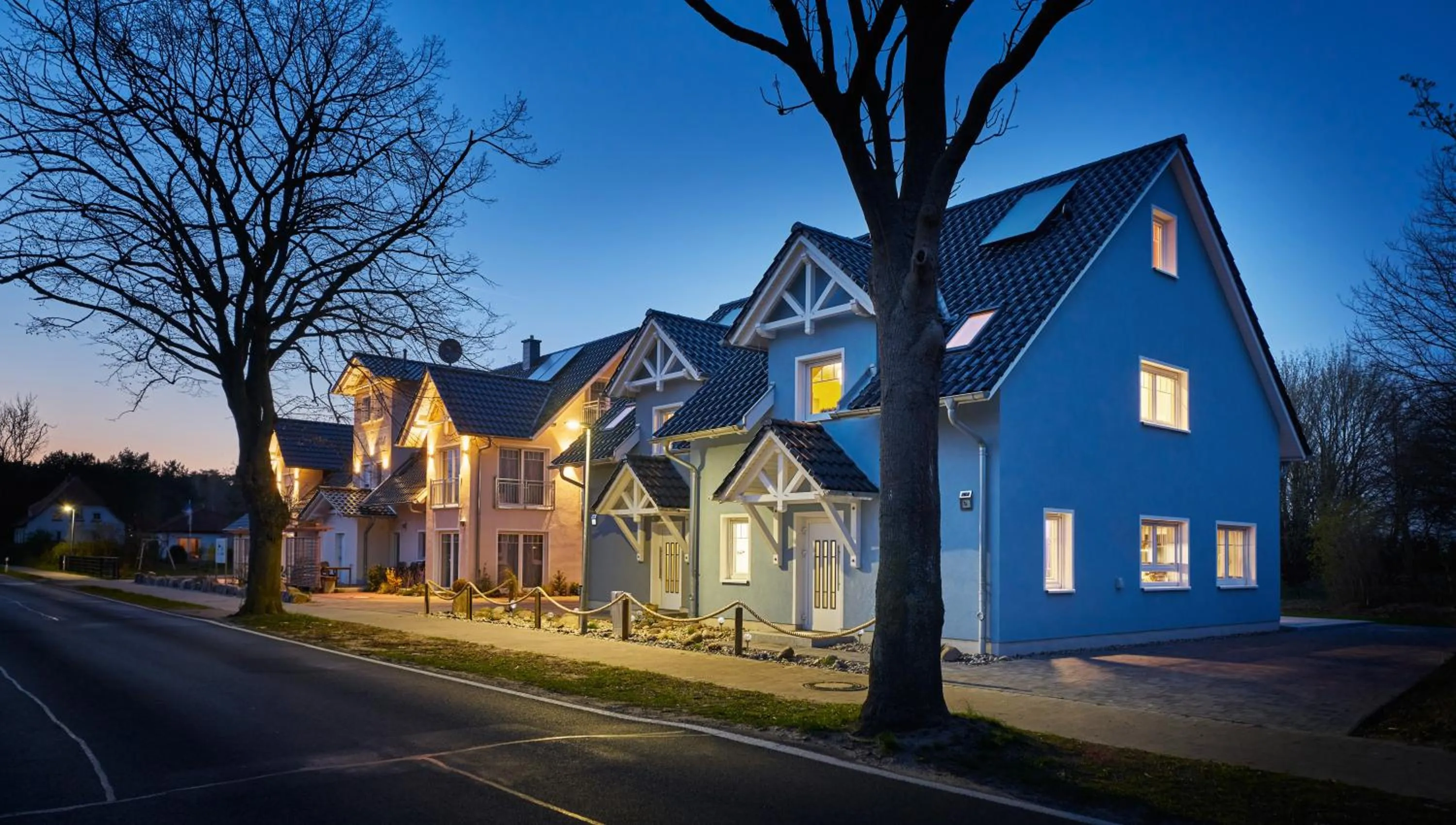 Property building in Freester Kapitänshäuser