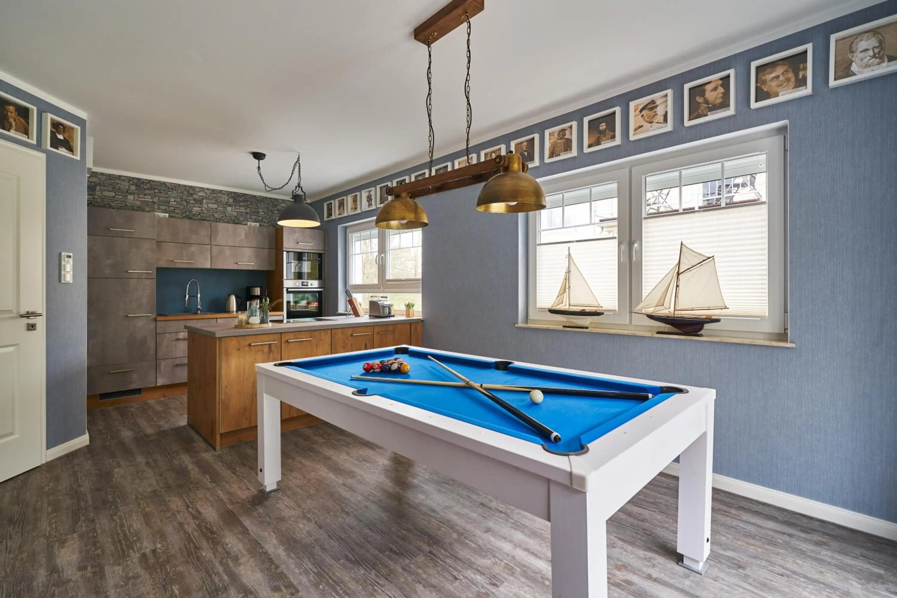 Billiard in Freester Kapitänshäuser