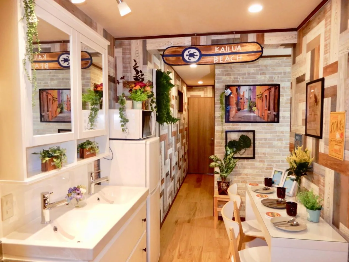 Kitchen or kitchenette in Hotel West Taisho