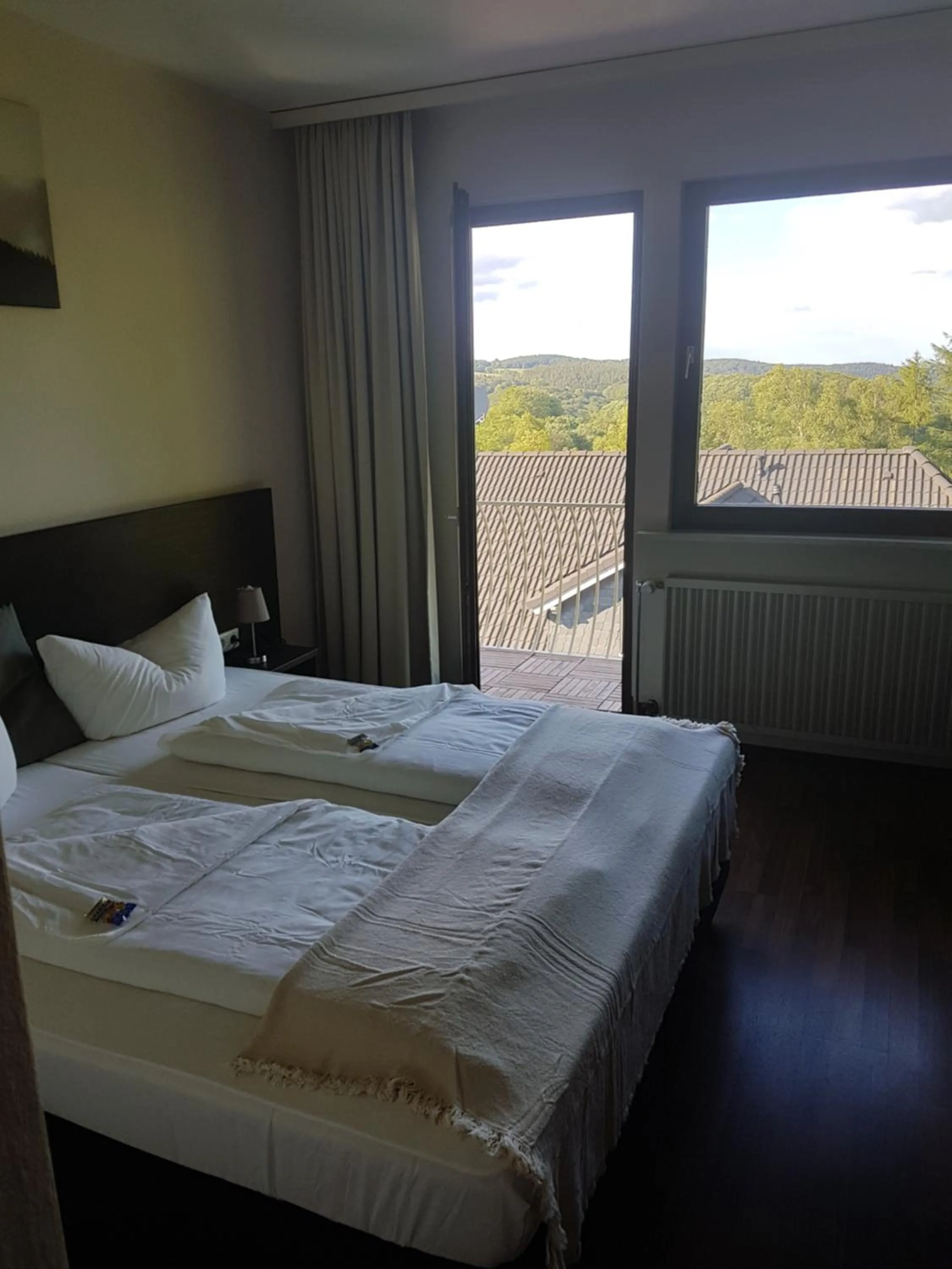 Bed in Weltmann`s Hotel & Restaurant