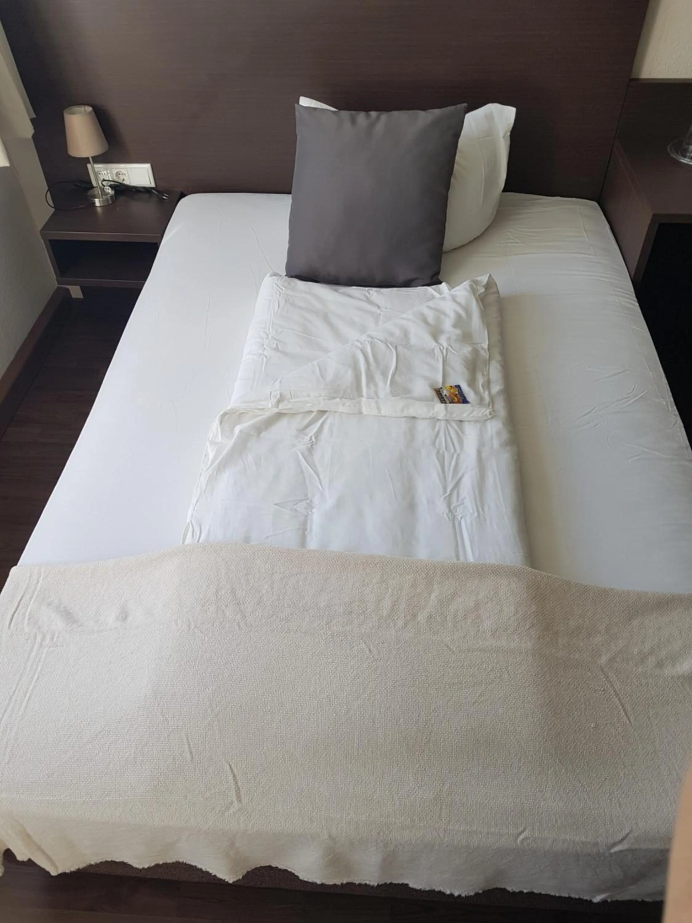 Bed in Weltmann`s Hotel & Restaurant