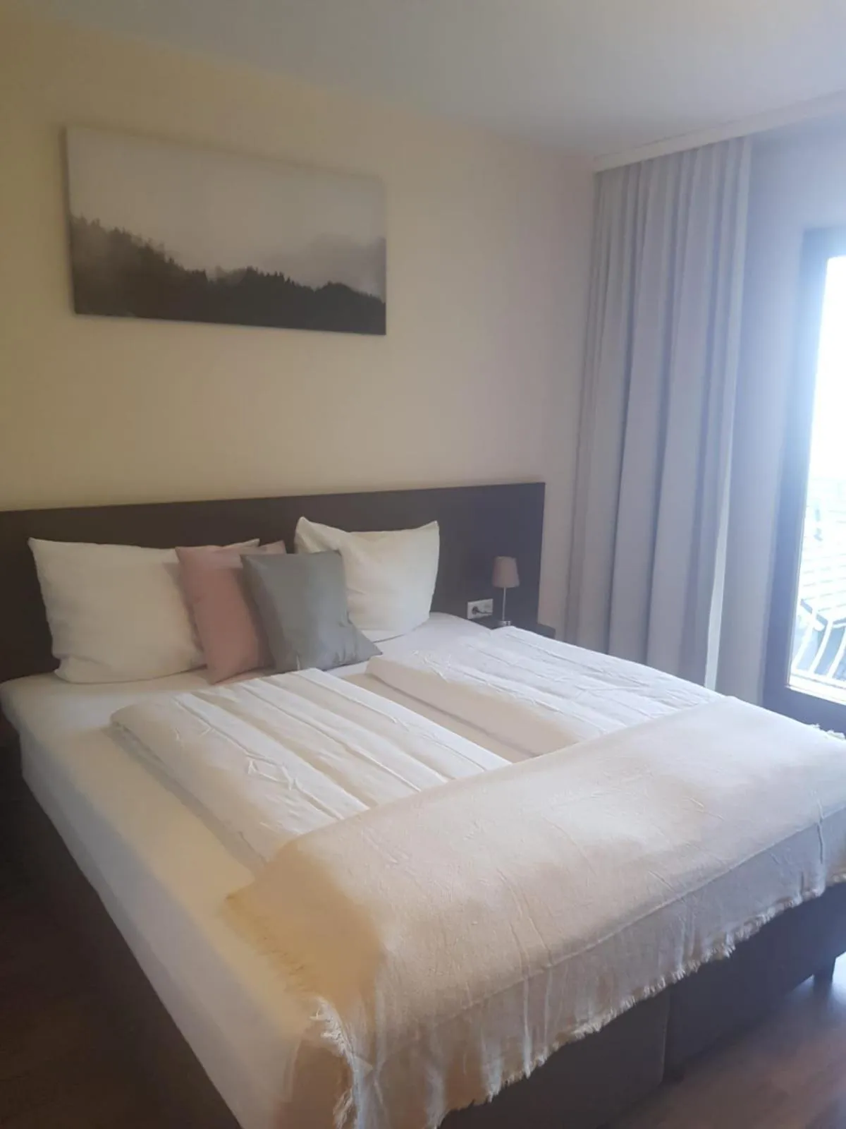 Bed in Weltmann`s Hotel & Restaurant