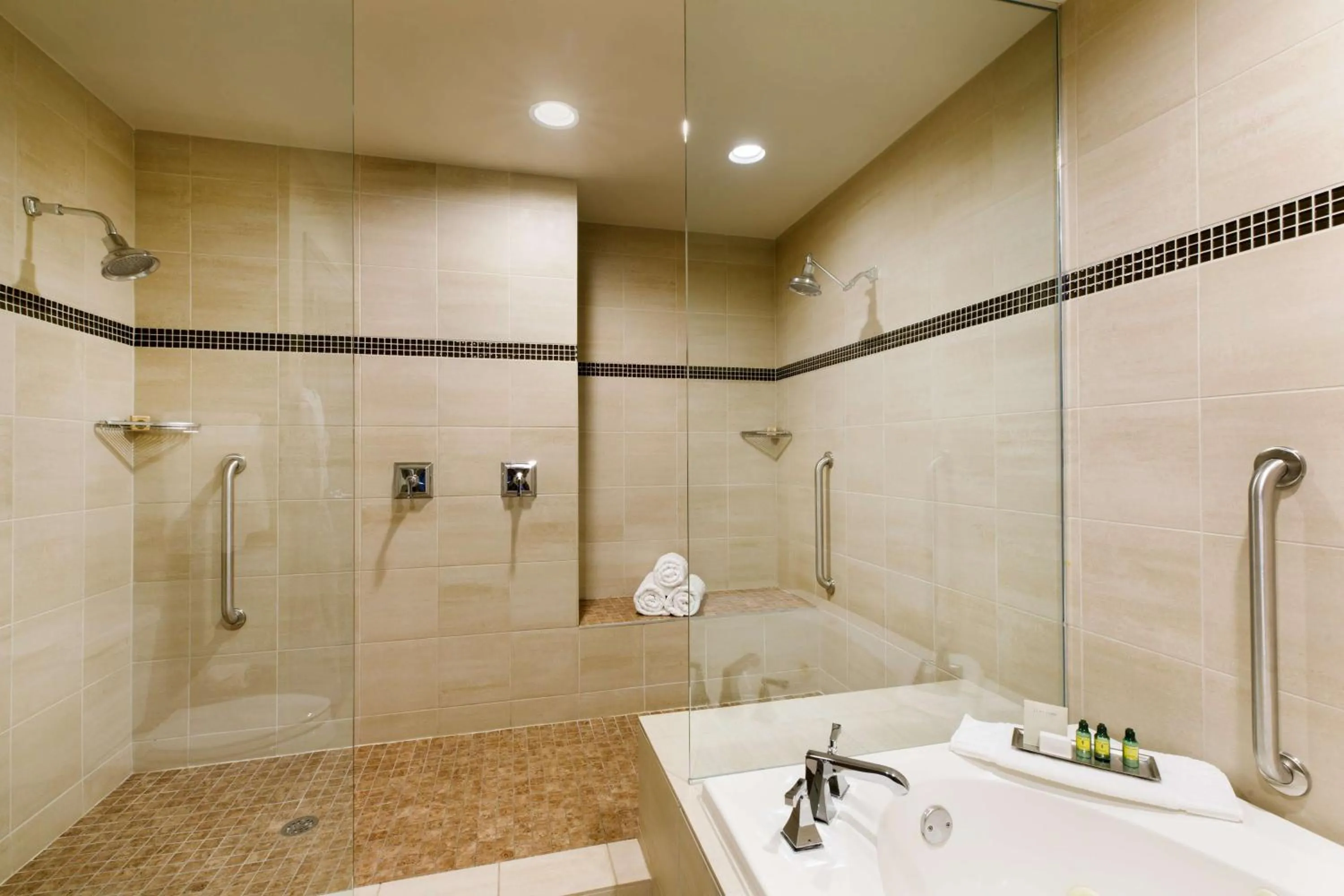 Bathroom in Colcord Hotel Oklahoma City, Curio Collection by Hilton