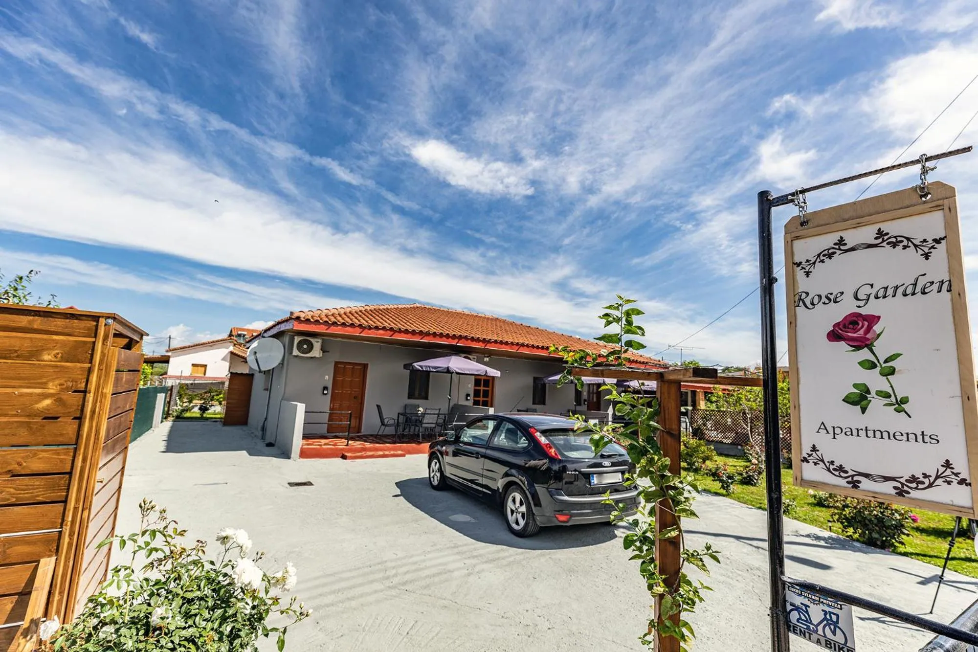 Property building in Rose Garden Apartments