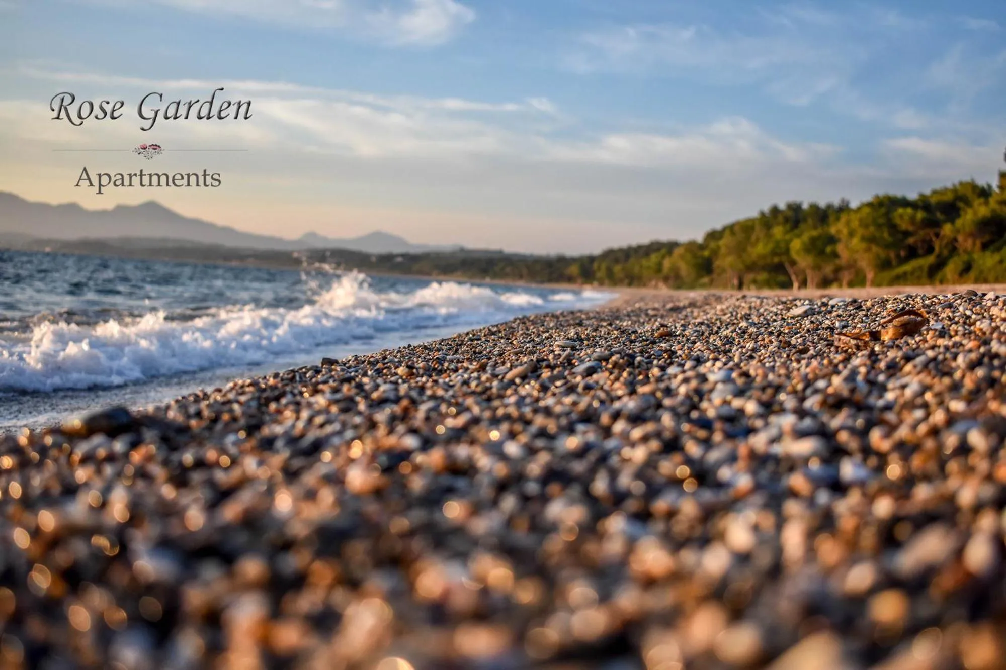Beach in Rose Garden Apartments