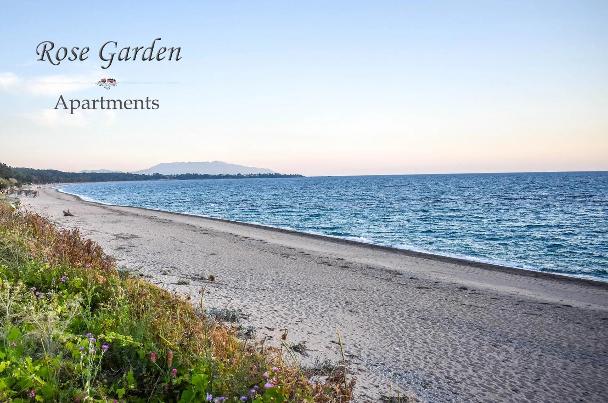 Beach in Rose Garden Apartments