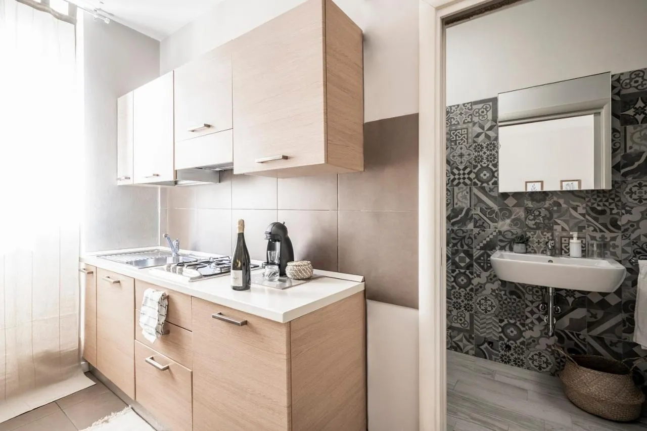 Kitchen or kitchenette in L'Angelica Holiday Home