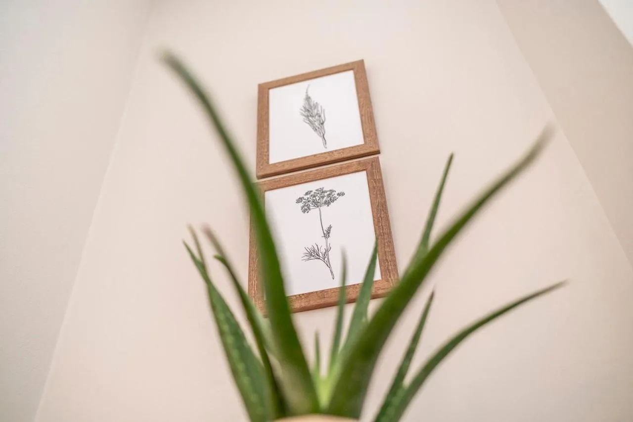 Decorative detail in L'Angelica Holiday Home