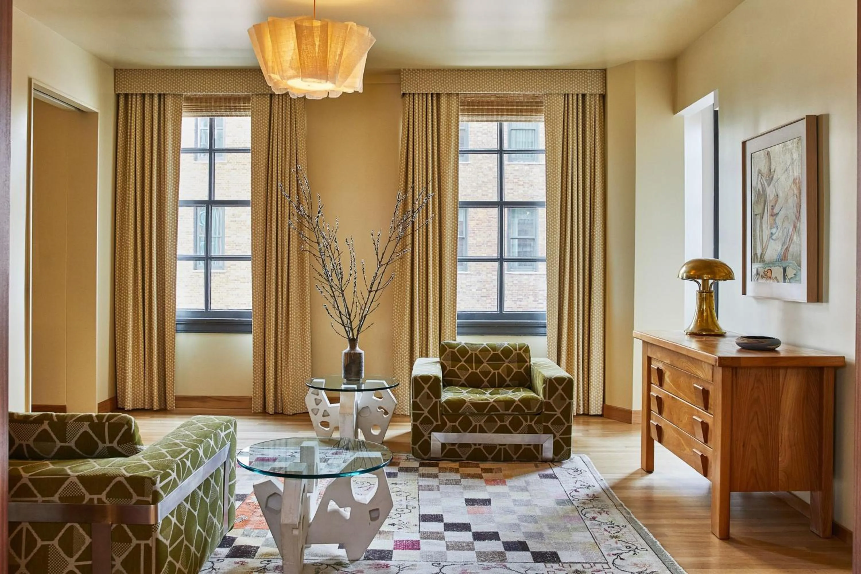 Photo of the whole room in Downtown Los Angeles Proper Hotel, a Member of Design Hotels