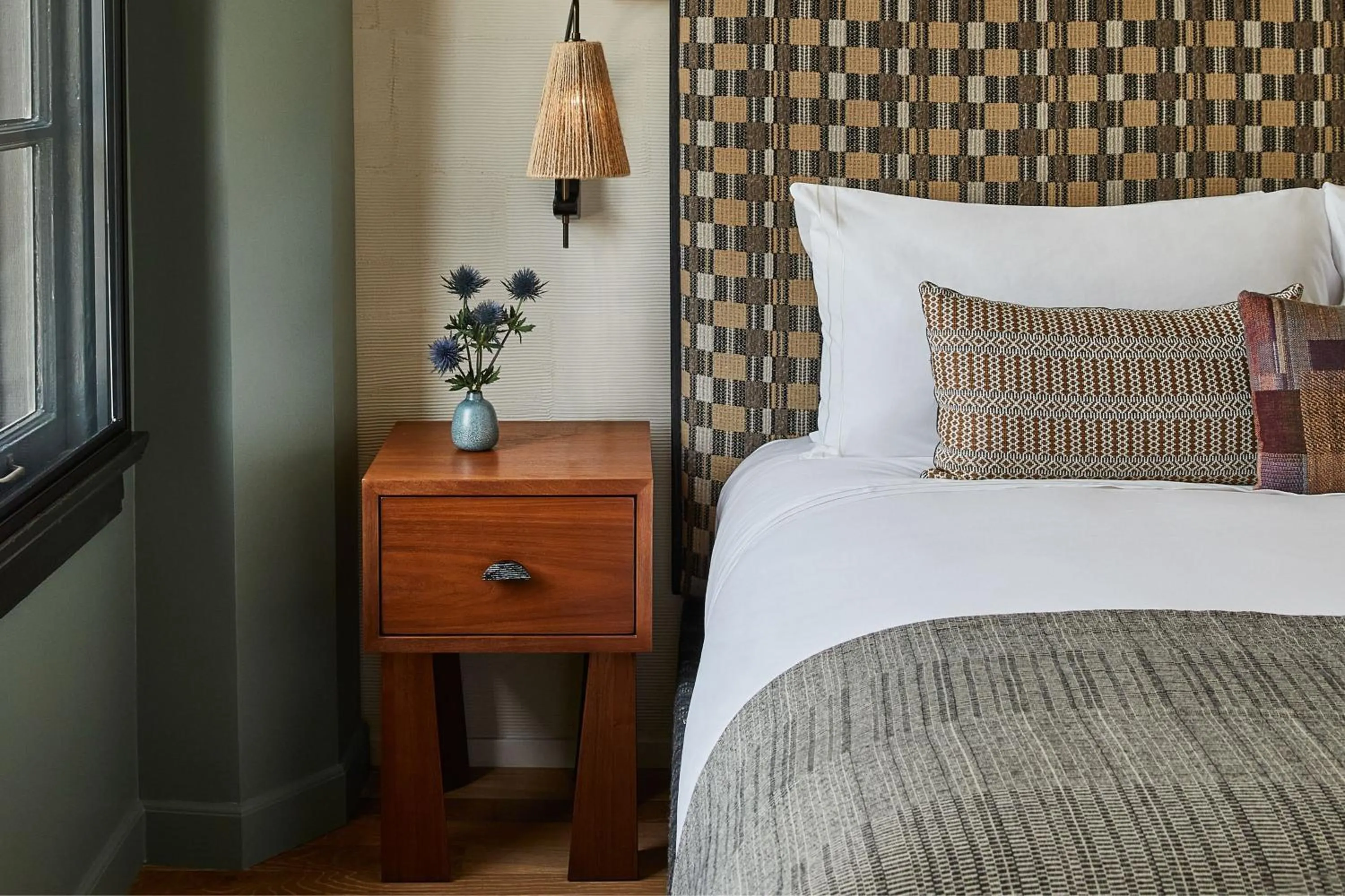 Photo of the whole room, Bed in Downtown Los Angeles Proper Hotel, a Member of Design Hotels