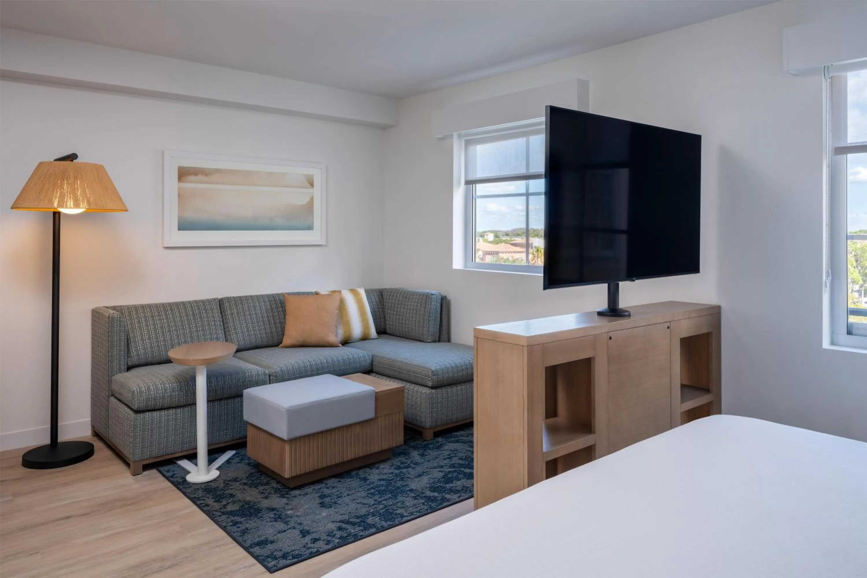 Bedroom, Bed in Hyatt Place Fort Myers Estero - Newly Renovated