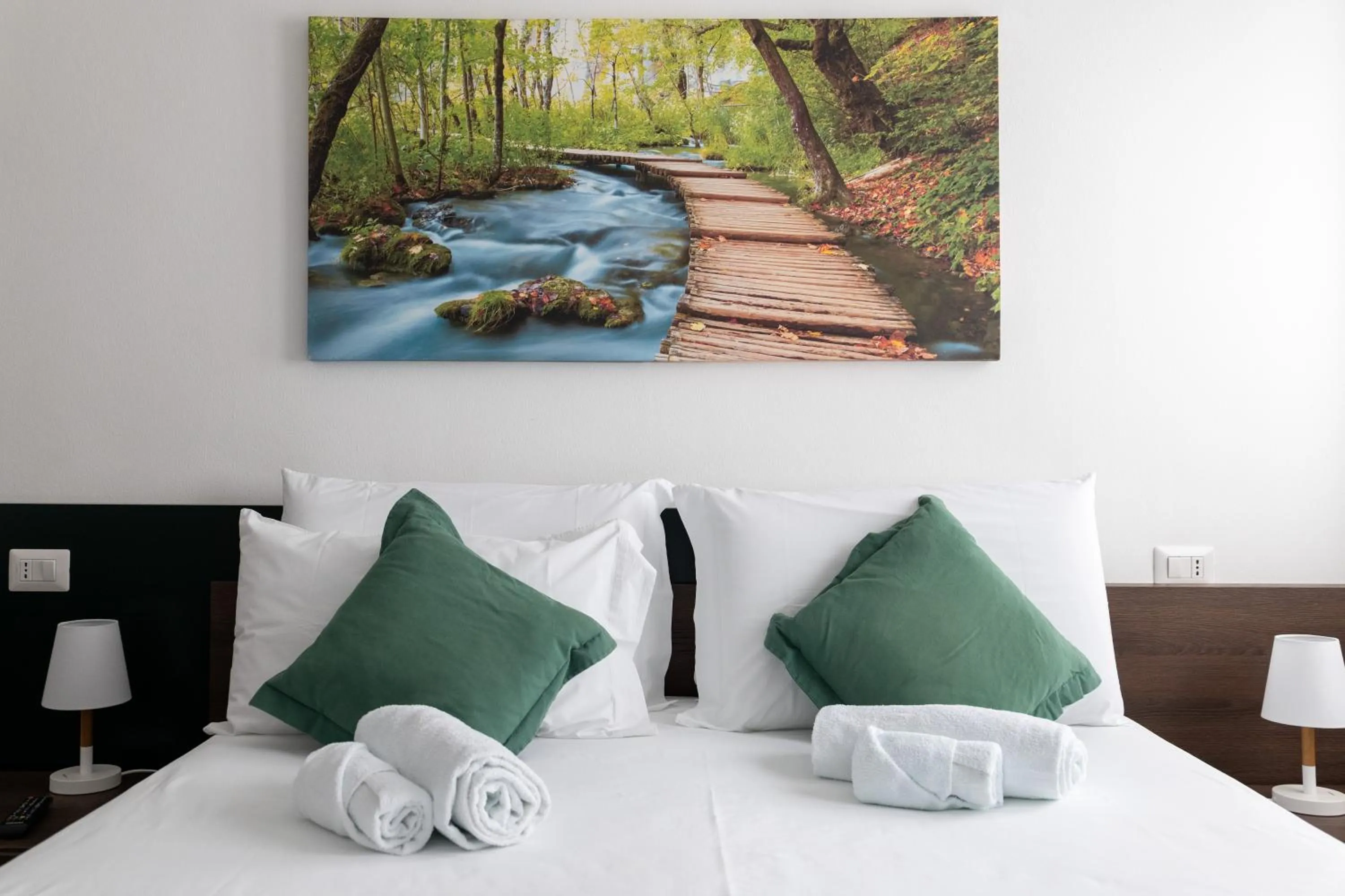 Bed in B&B I LAKE IT BELLAGIO