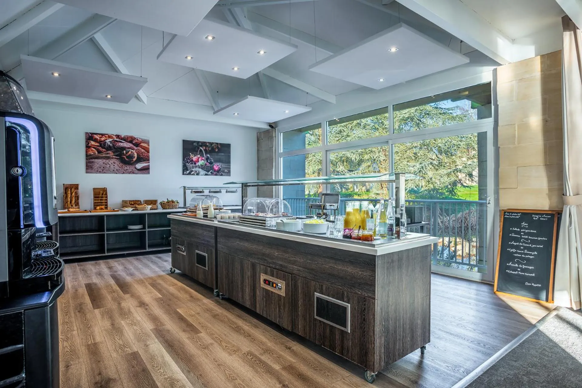 Garden view in Les Jardins de l'Anjou