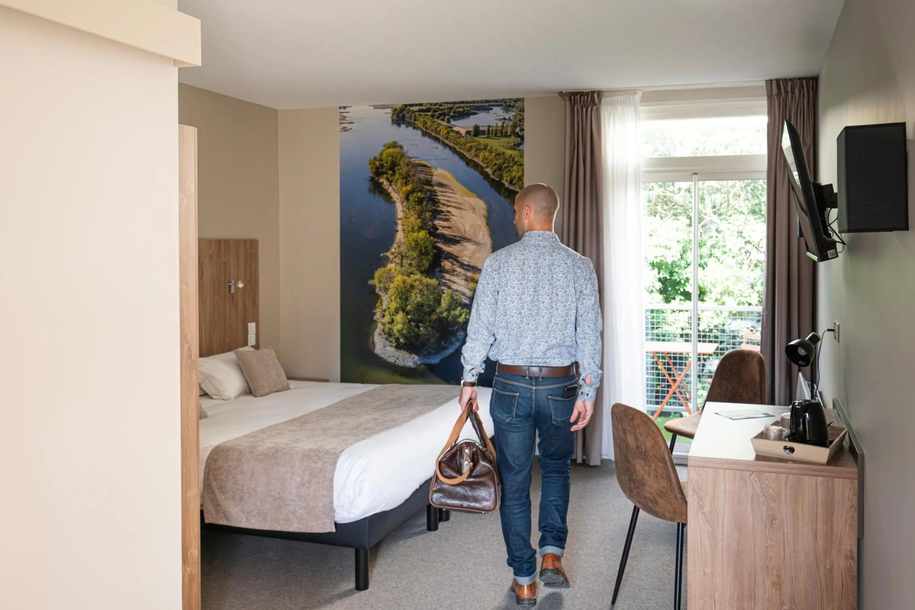 Bed in Les Jardins de l'Anjou